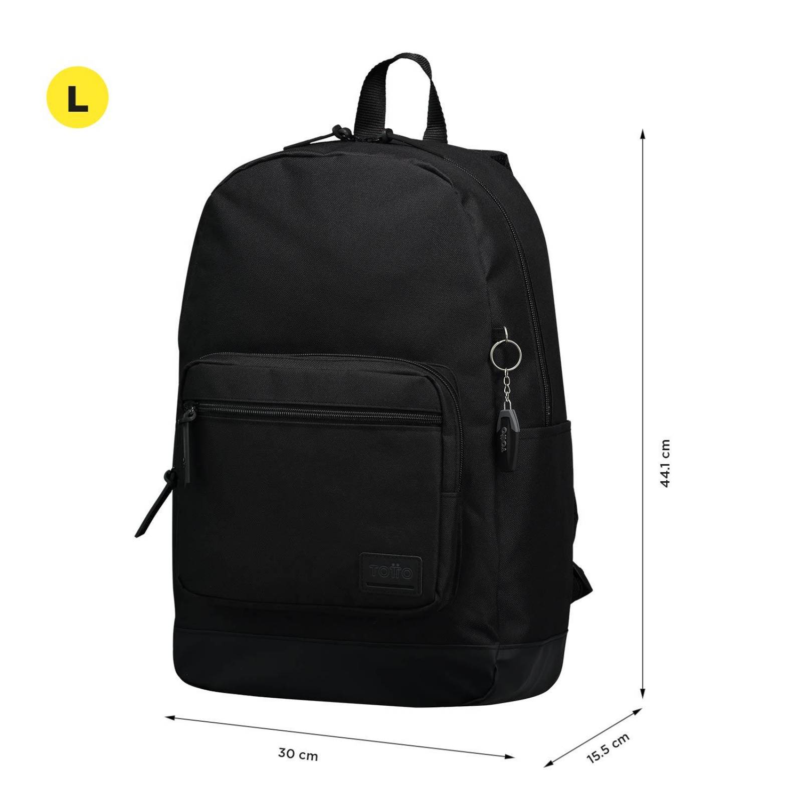 Mochila Totto Tocax 2120F-N01 Negro  