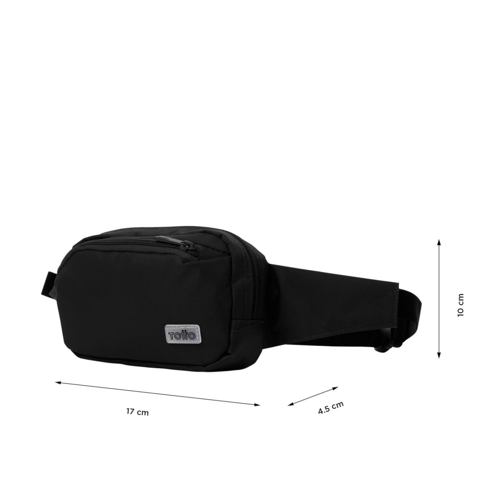 Cangurera Totto Samuel 2120Z-N01 Negra  