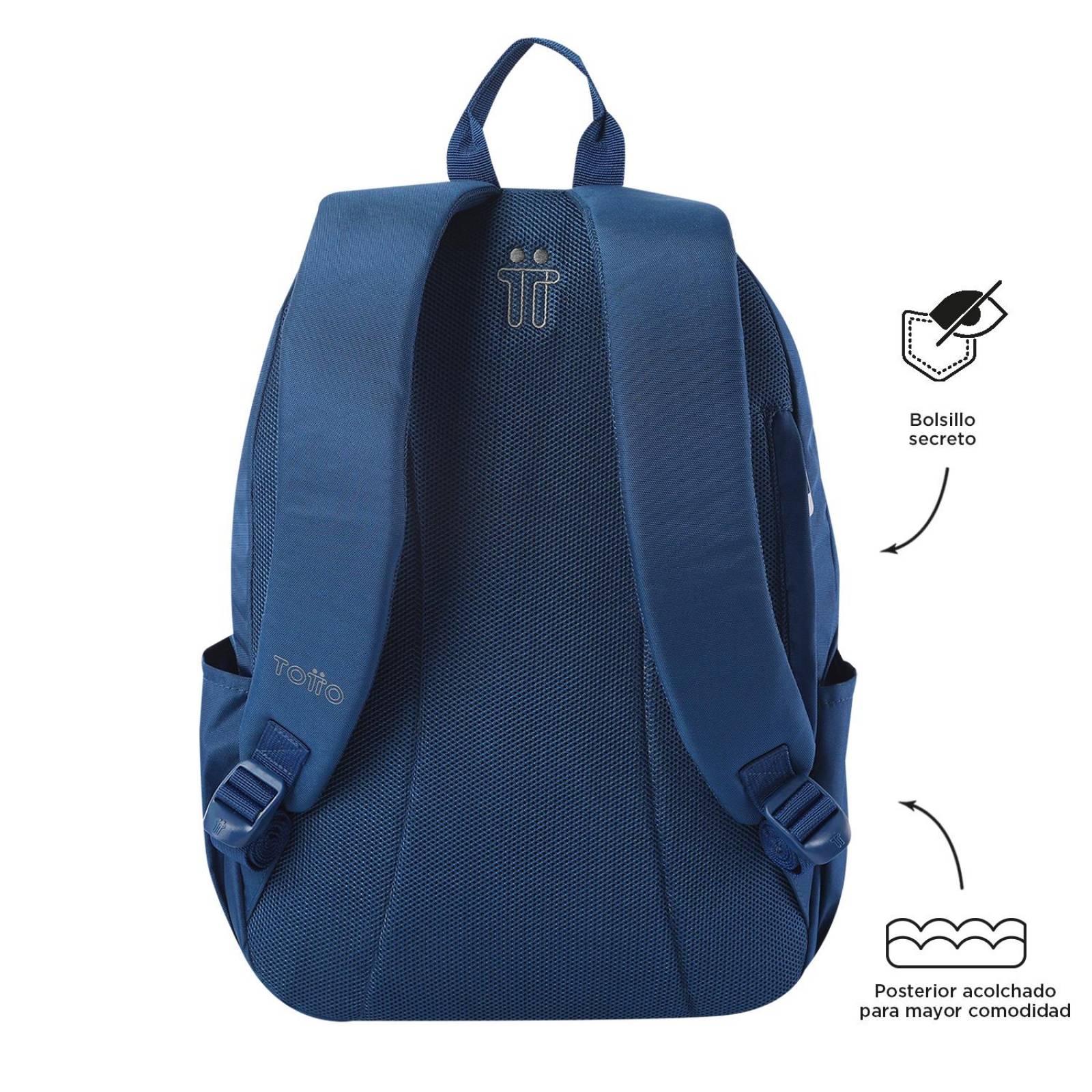 Mochila Totto Trik M 23200-Z3G Azul