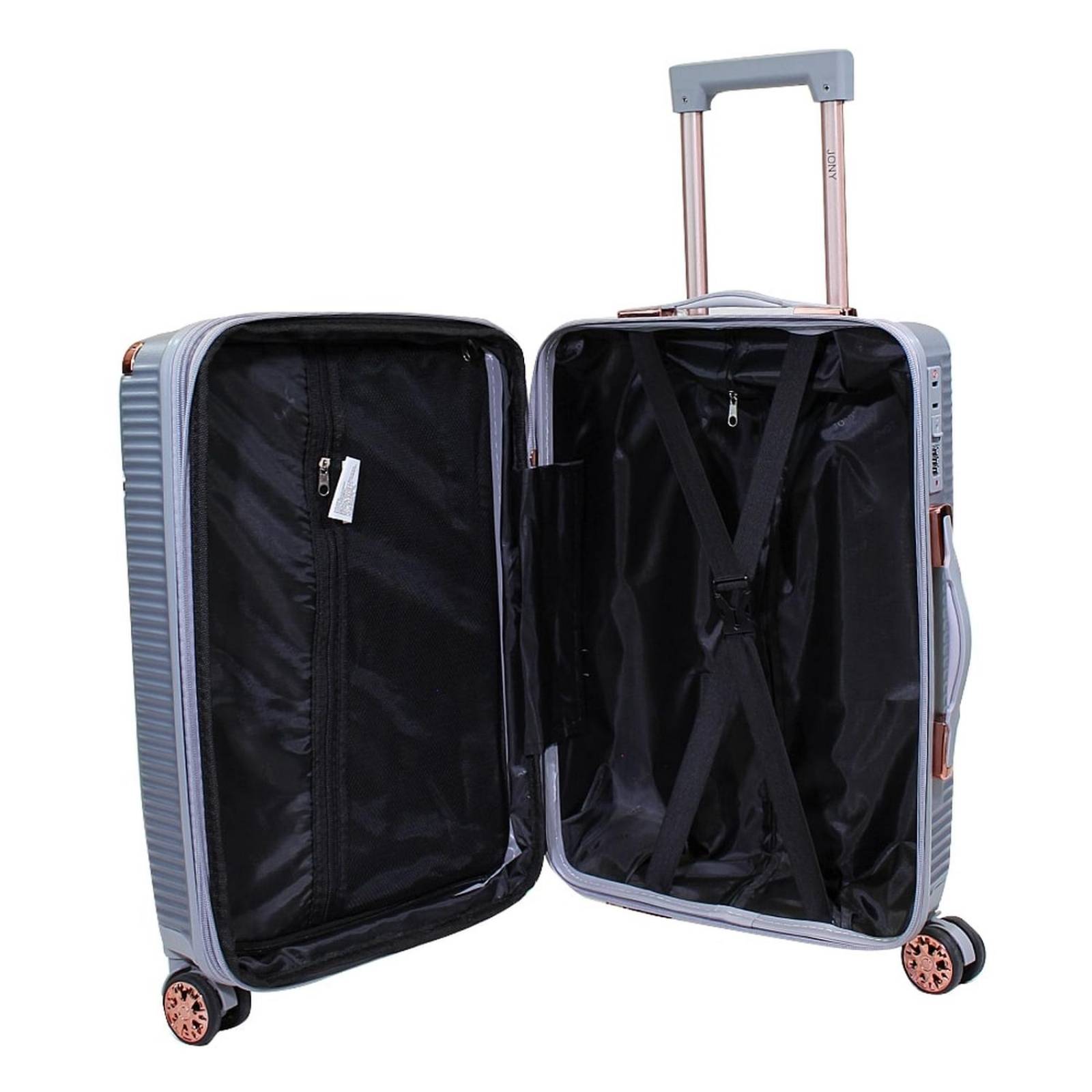 Maleta De Cabina Jon 035 20" Plata  