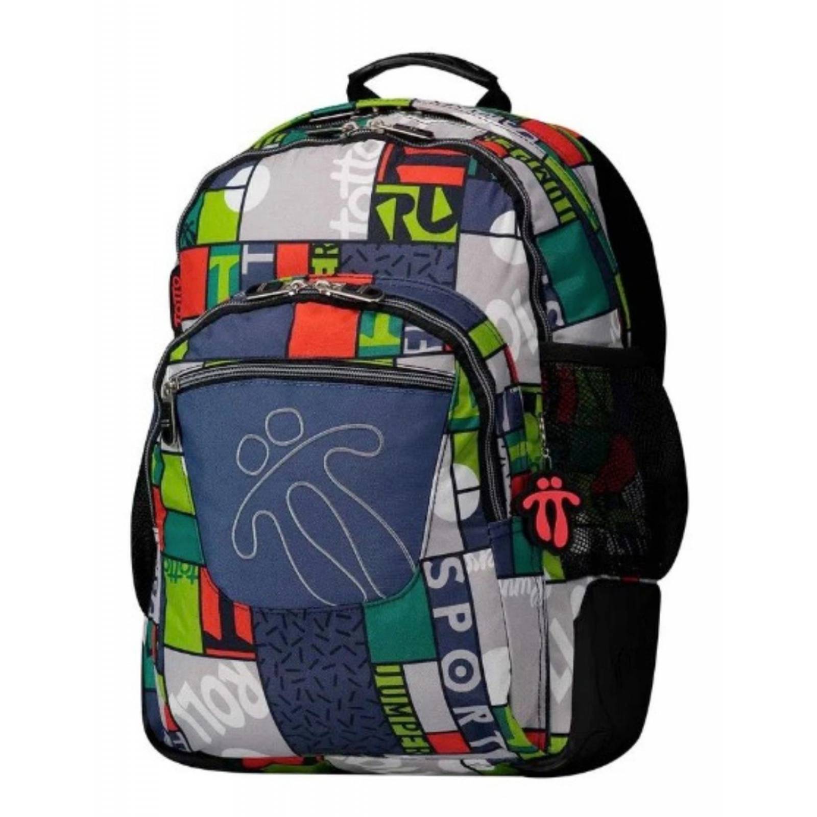 Mochila Totto Rayol 1910N-8L9 Gris  