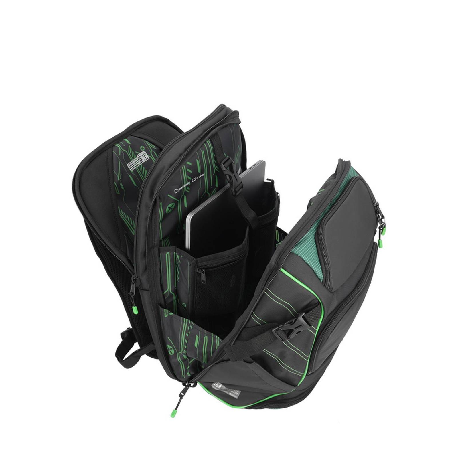Mochila Xtrem Gamerpack 4Xt Black/Green
