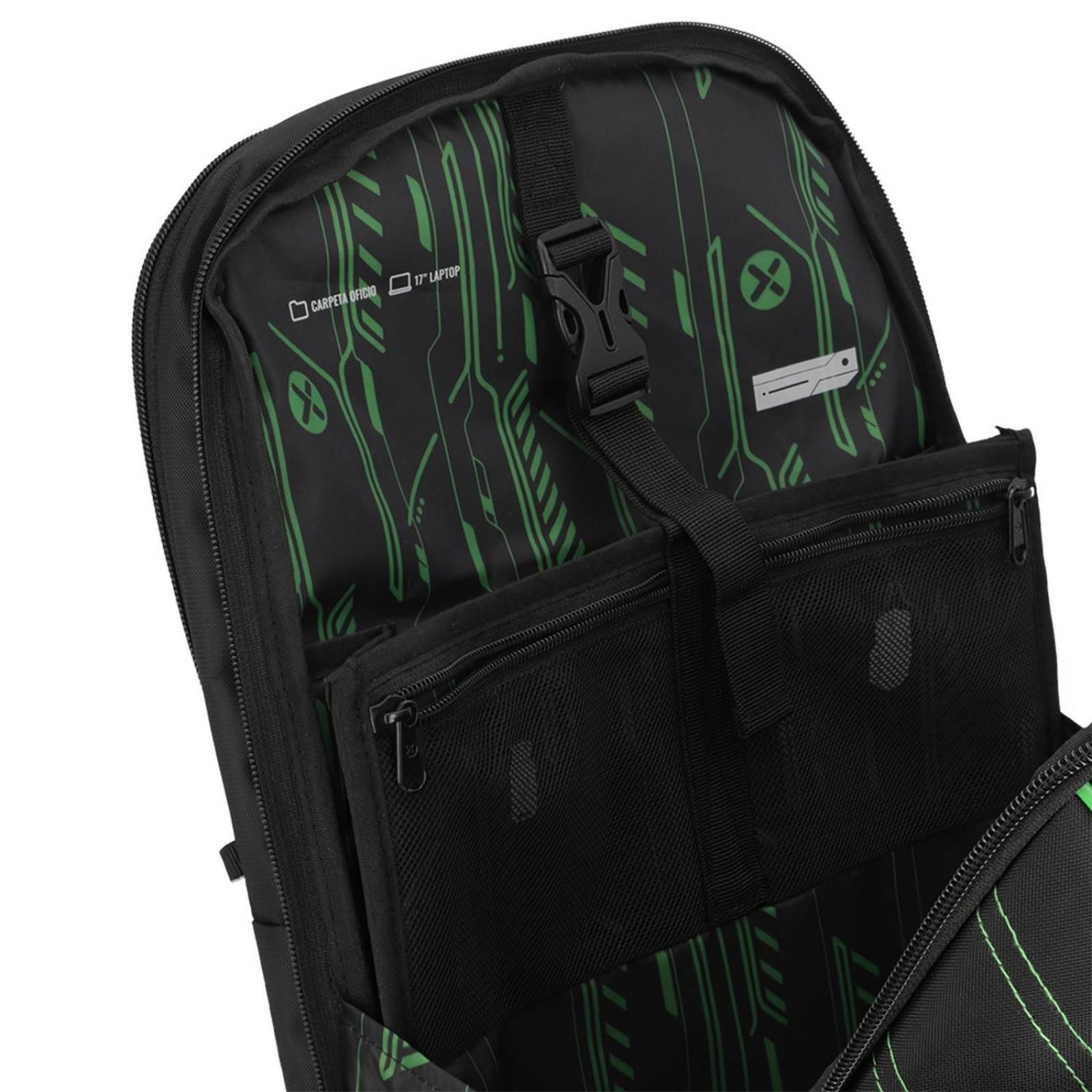 Mochila Xtrem Gamerpack 4Xt Black/Green