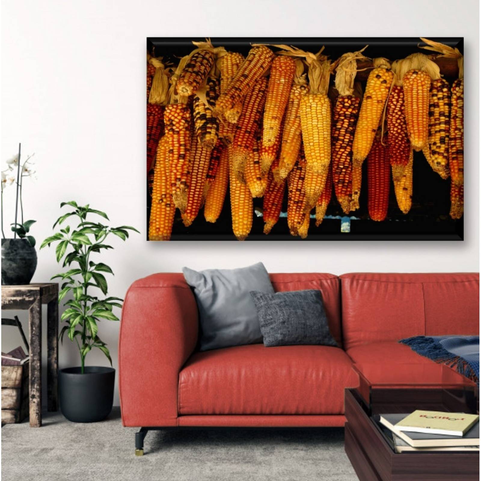Cuadro Canva Decorativo Distintos Elotes 60X40 cm