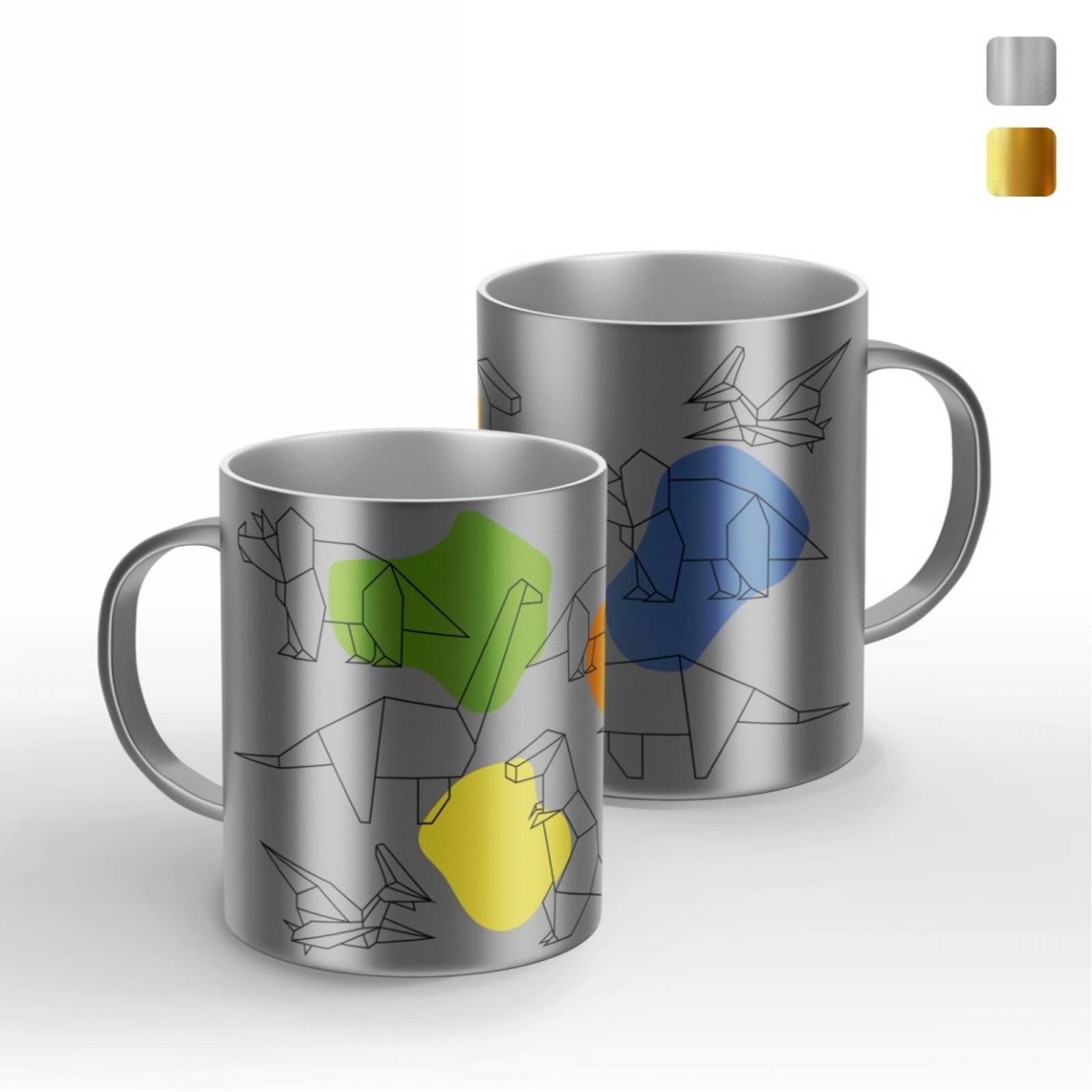 TAZA PERSONALIZADA DINOSAURIOS MODELO ESPEJO
