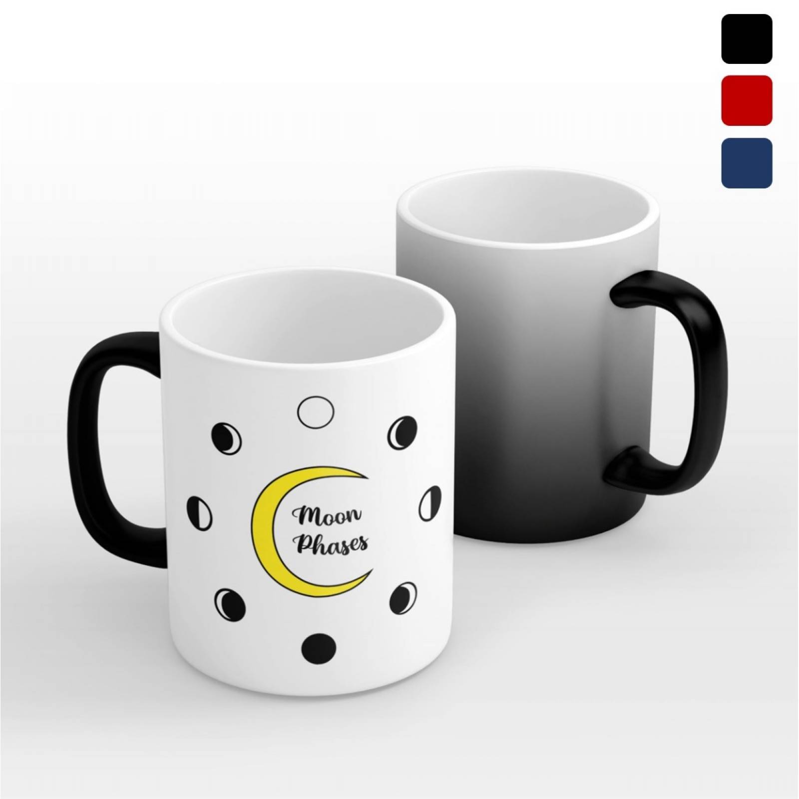 TAZA PERSONALIZADA FASES DE LA LUNA MODELO MÁGICA.