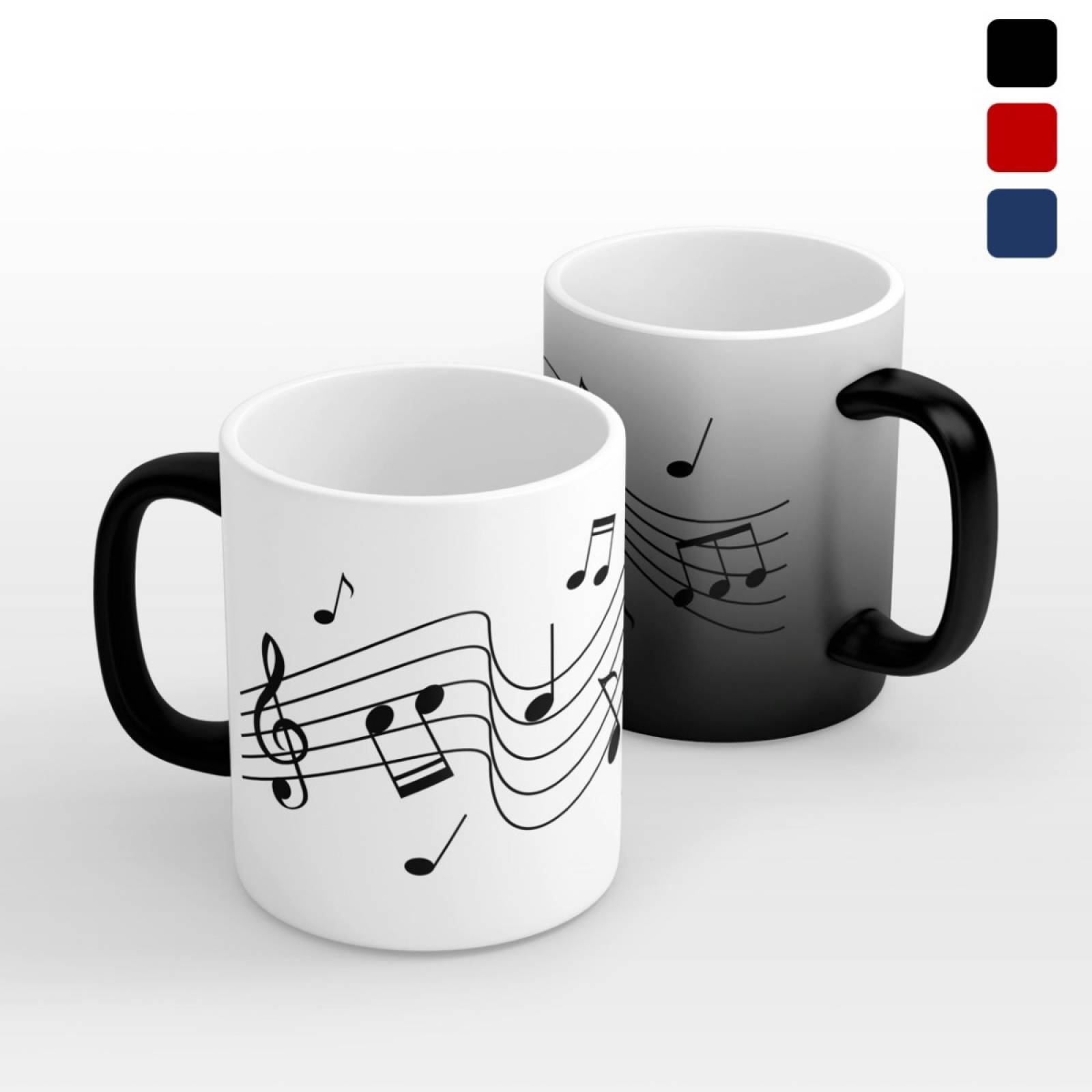 TAZA PERSONALIZADA NOTAS MUSICALES MODELO MÁGICA