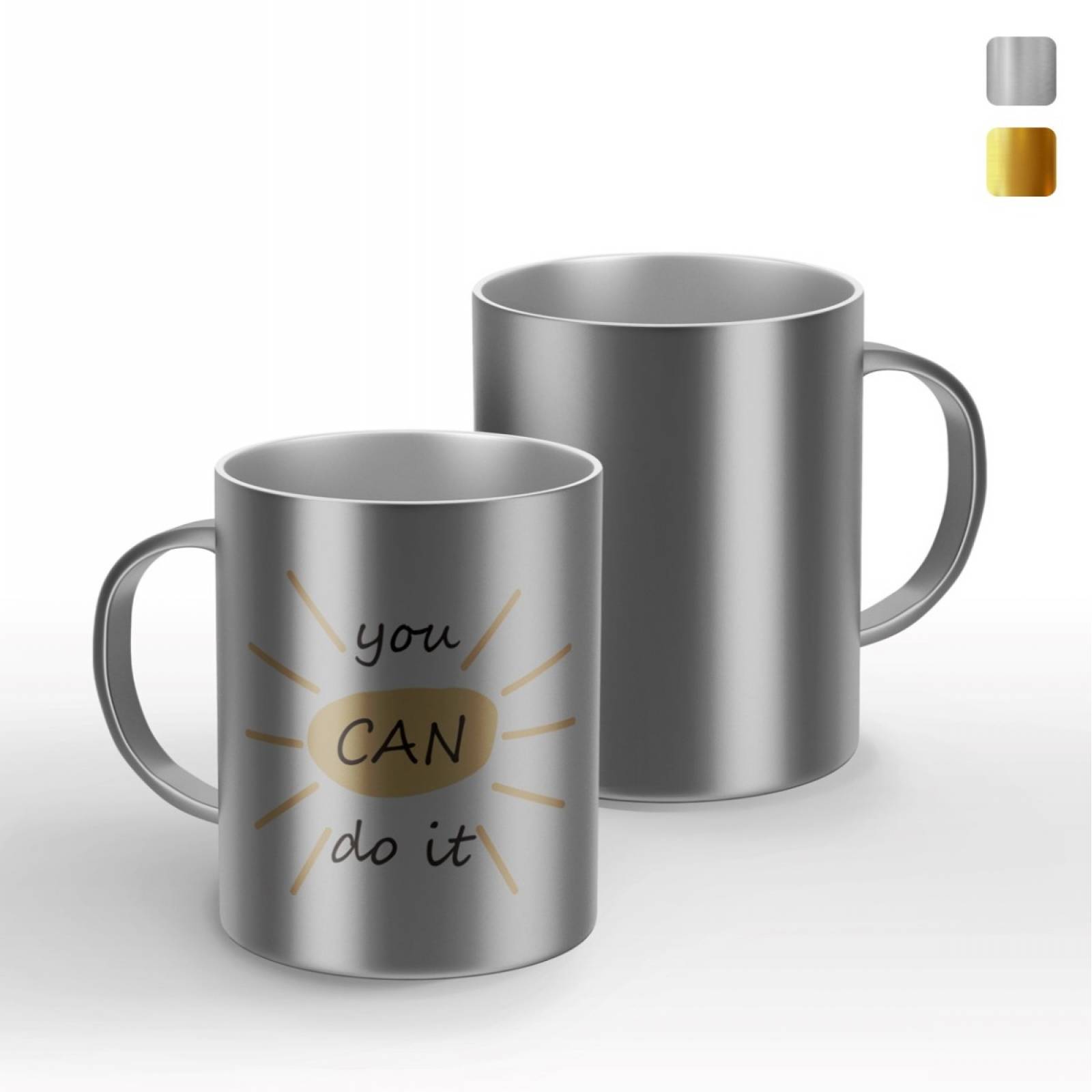TAZA PERSONALIZADA TU PUEDES MODELO ESPEJO.