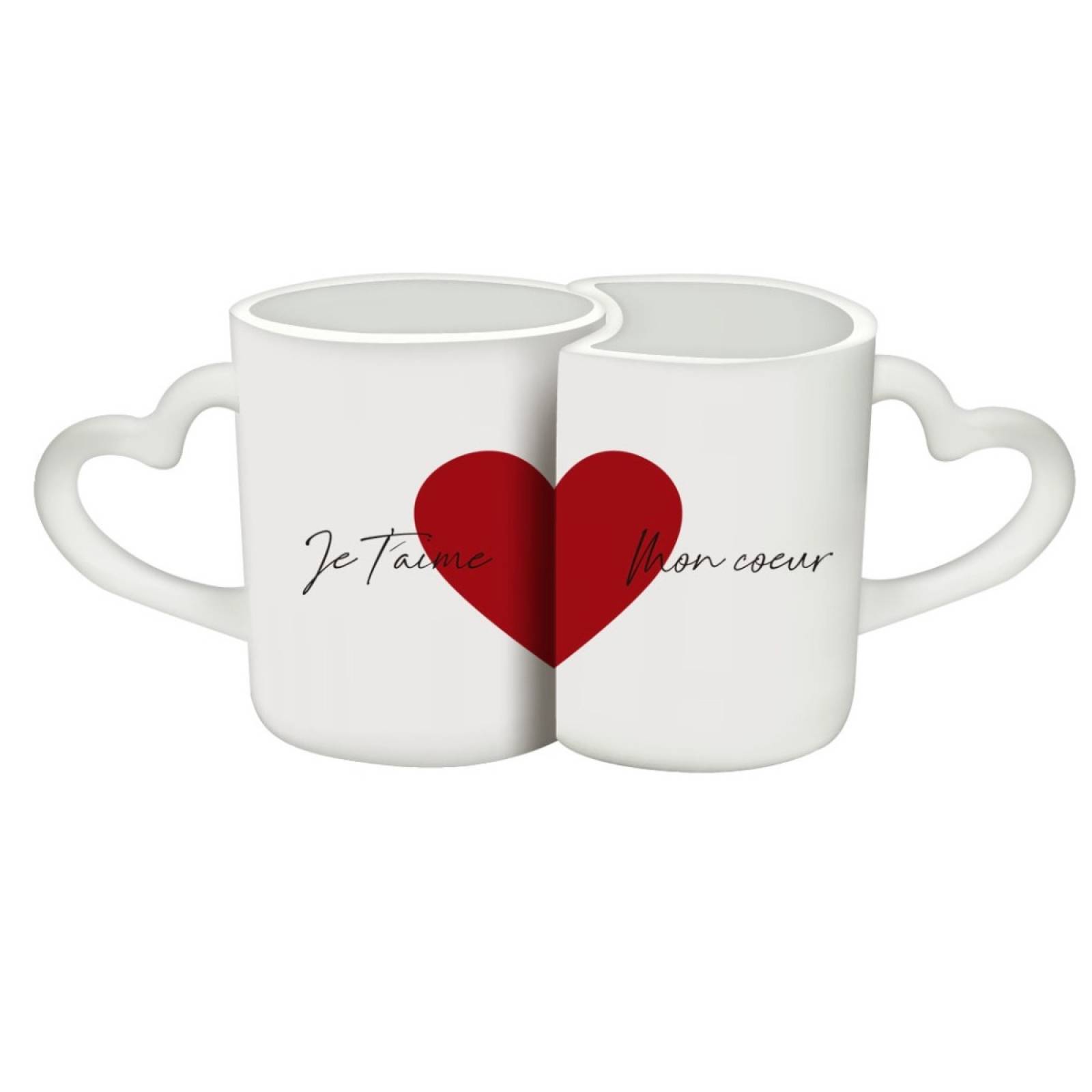 TAZA PERSONALIZADA AMOR FRANCÉS MODELO DUO PAREJA