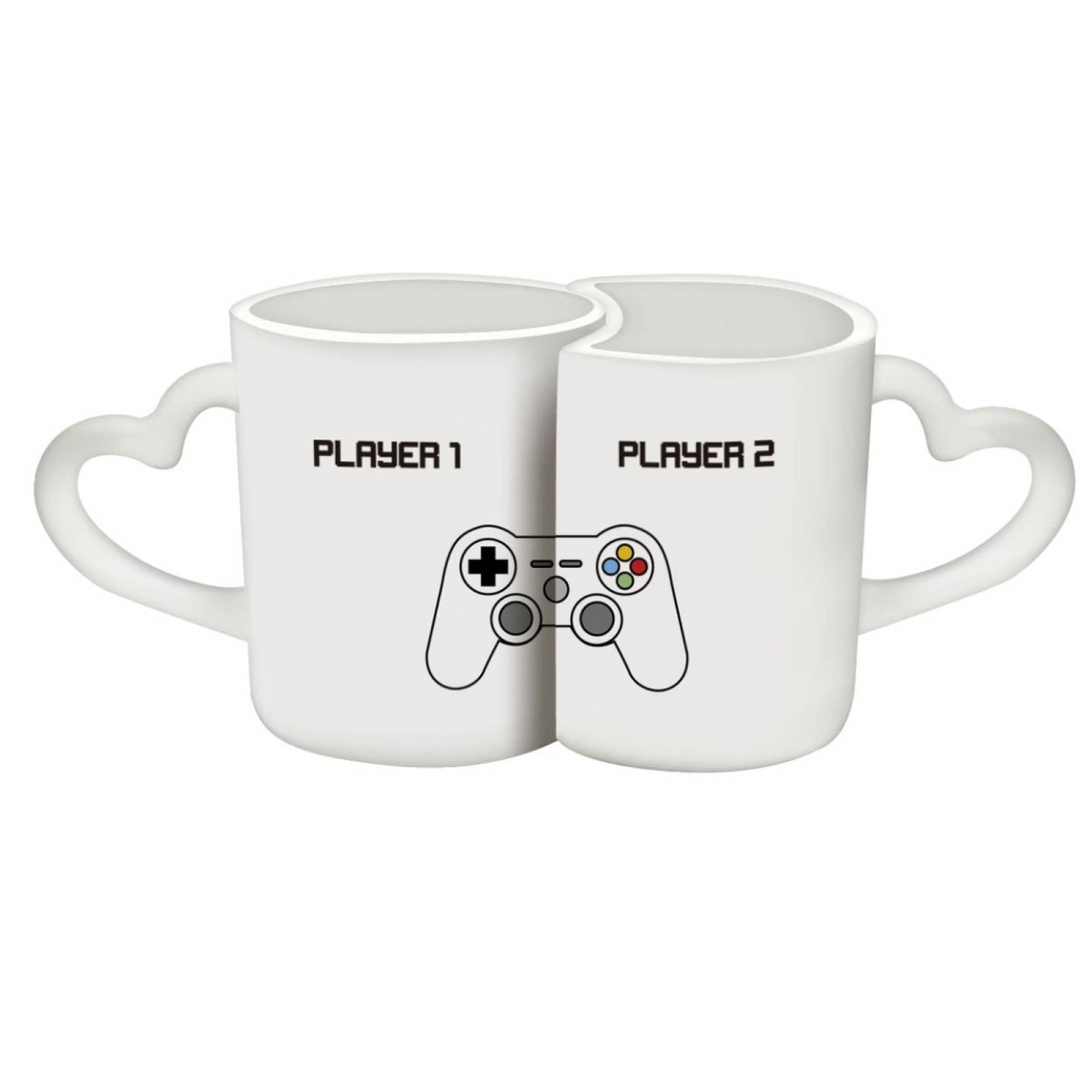 TAZA PERSONALIZADA JUGADORES MODELO DUO PAREJA