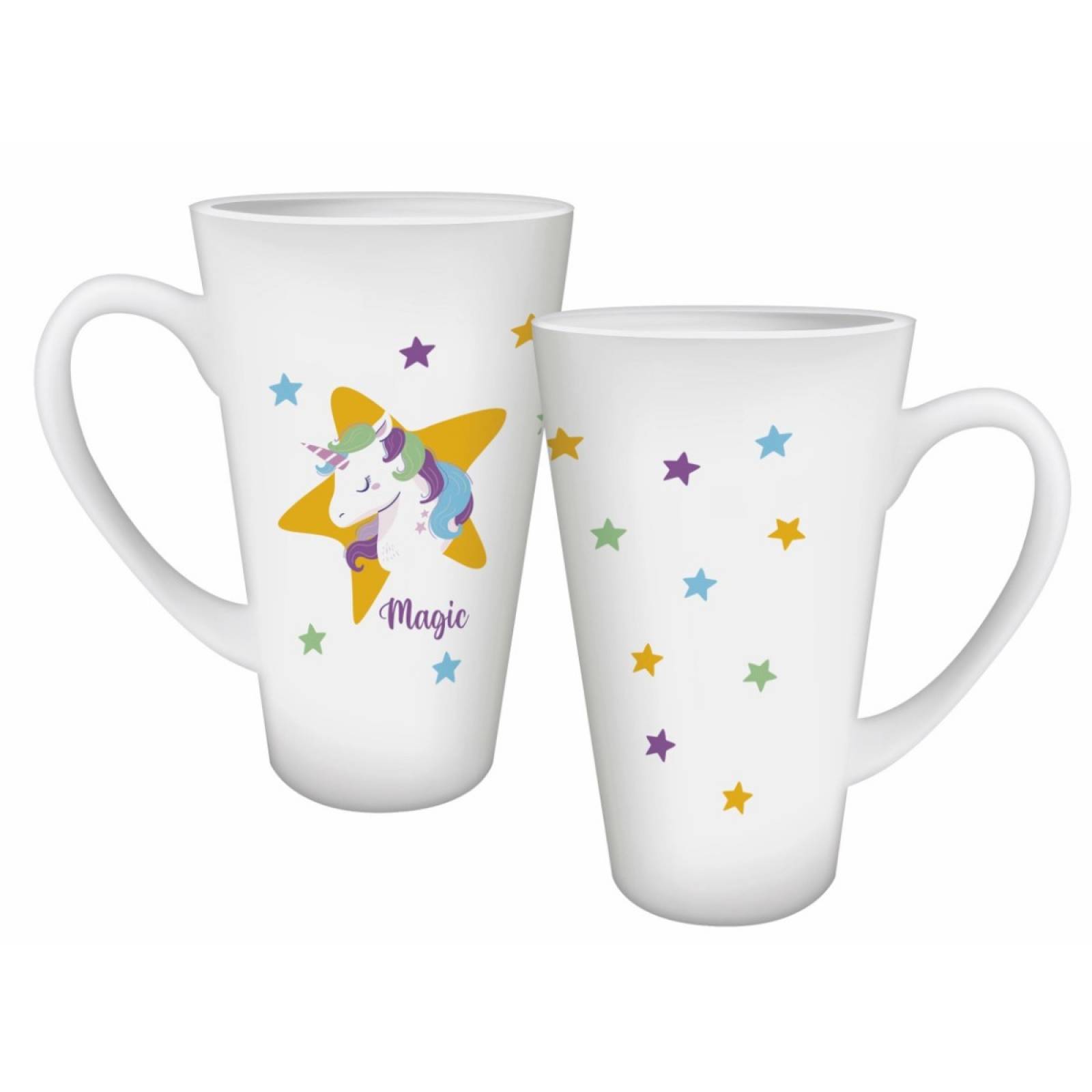 TAZA PERSONALIZADA UNICORNIO MODELO CONICA 17 OZ