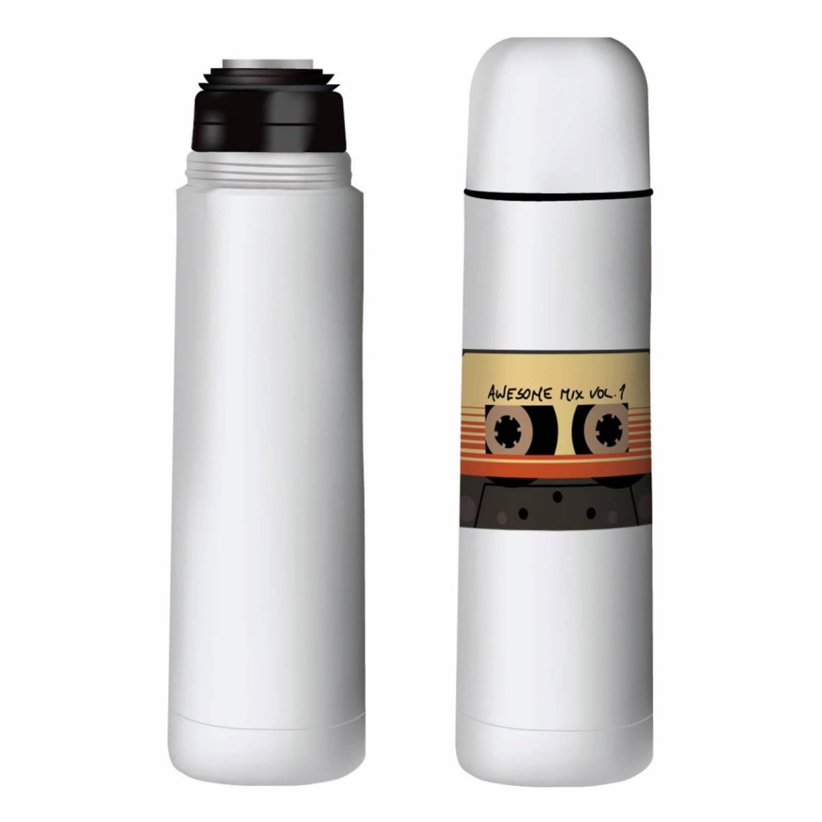 TERMO CILINDRO BALA CASSETTE BLANCO 500 ML