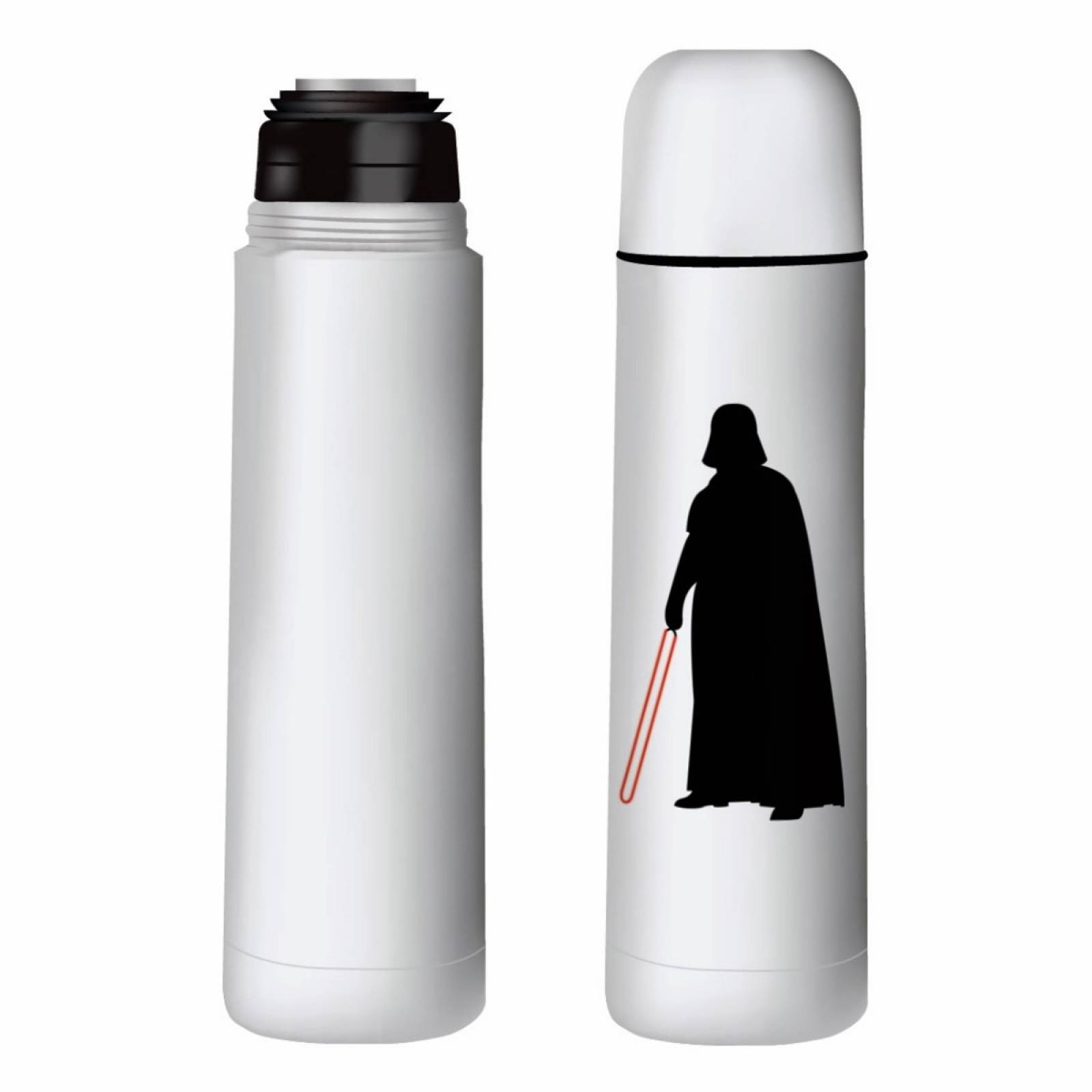 TERMO CILINDRO BALA DARTH VADER BLANCO 500 ML