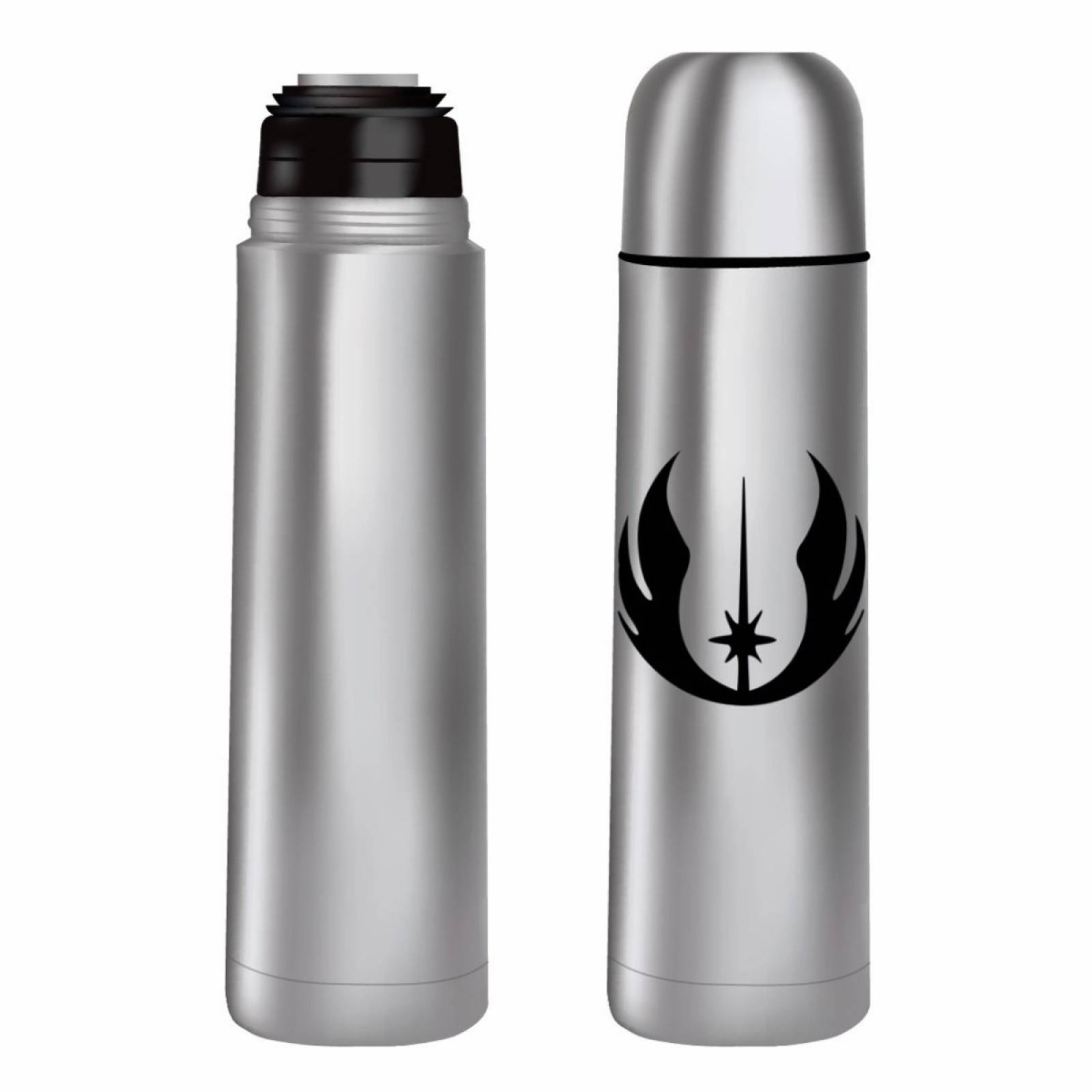 TERMO CILINDRO BALA JEDI PLATA 500 ML