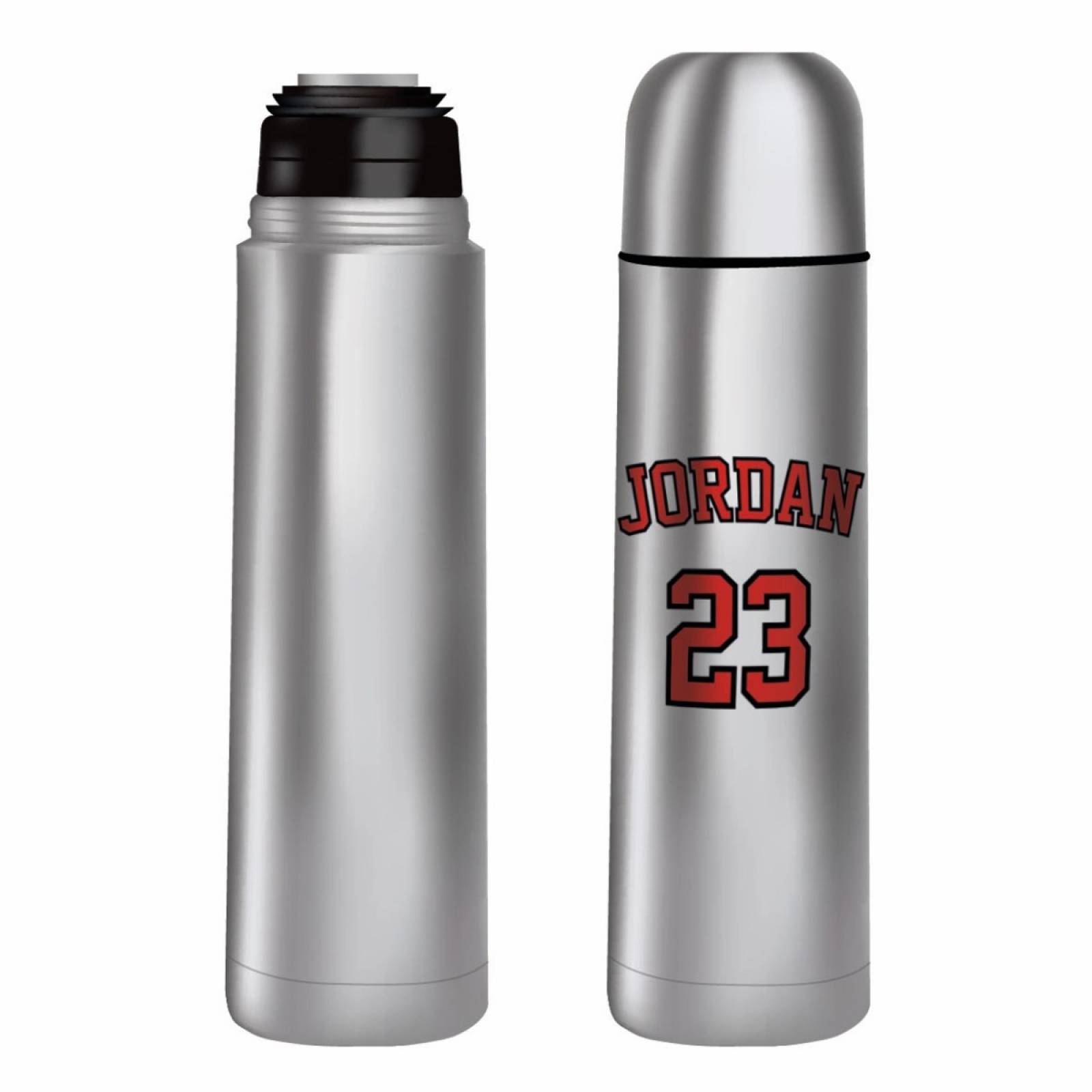 TERMO CILINDRO BALA JORDAN PLATA 500 ML