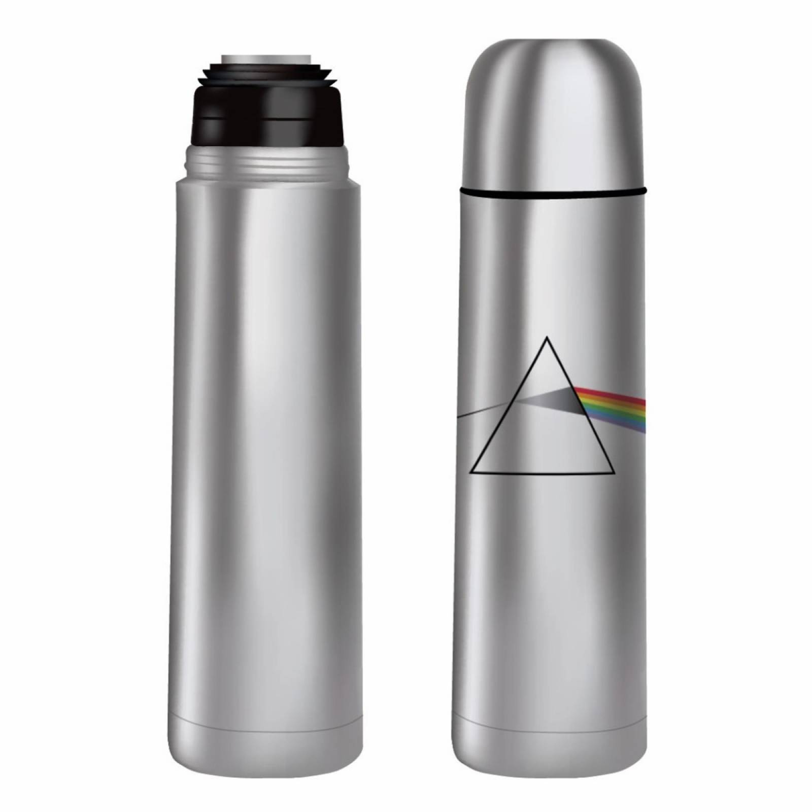 TERMO CILINDRO BALA THE DARK SIDE OF THE MOON PLATA 500 ML