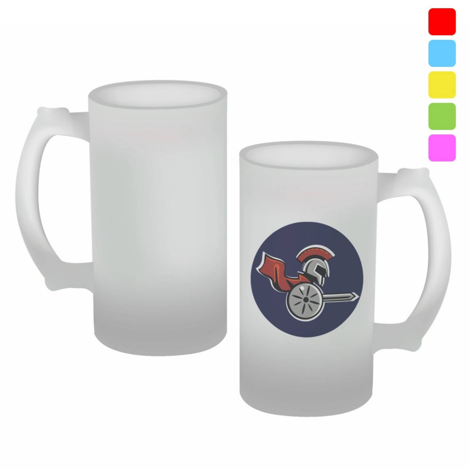 TARRO ESMERILADO PERSONALIZADO GUARDIA 473 ML