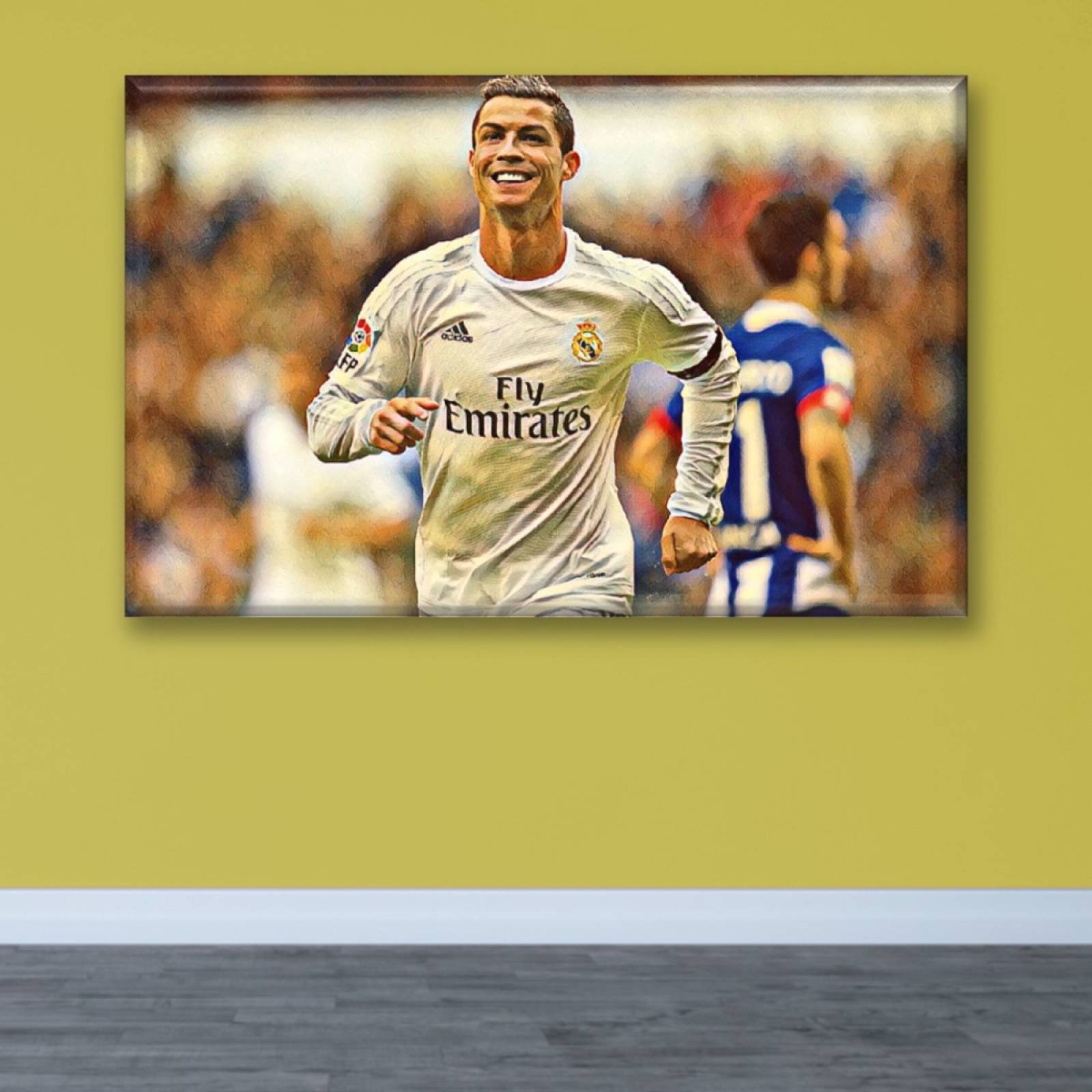 Cuadro Canva Decorativo Cristiano Ronaldo 60X40 cm