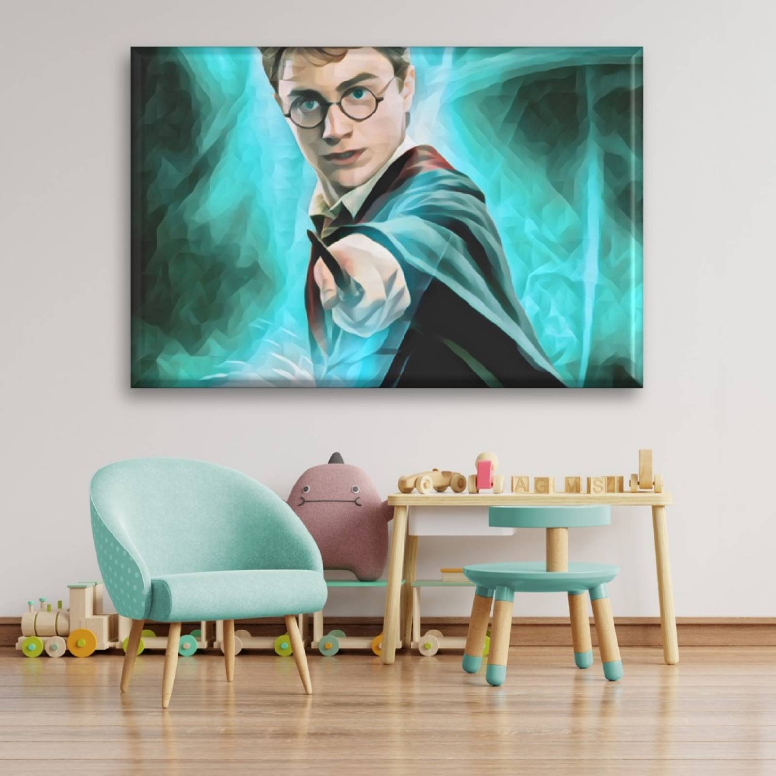 Cuadro Canva Decorativo Harry Potter Película 60X40 cm