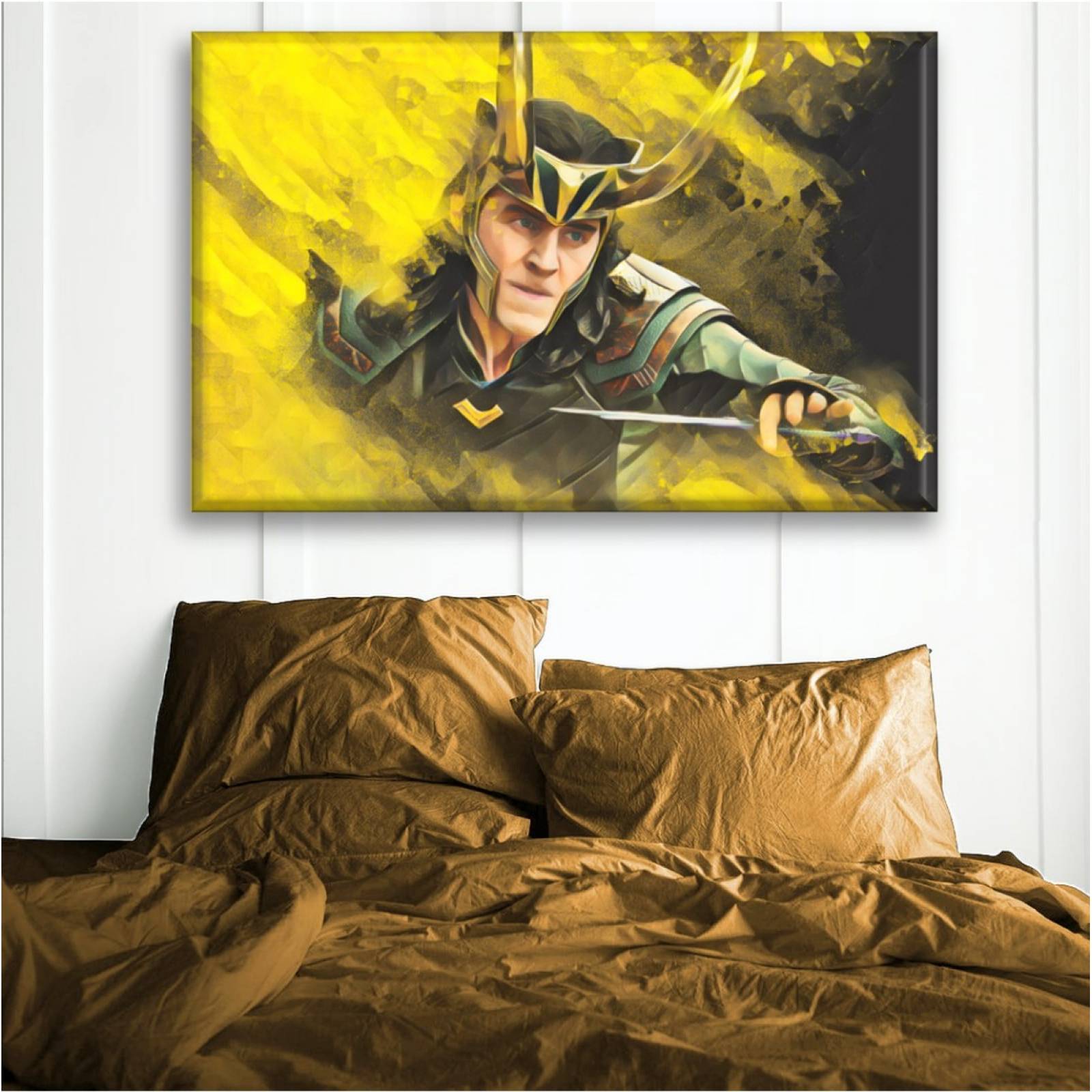 Cuadro Canva Decorativo Loki 60X40 cm