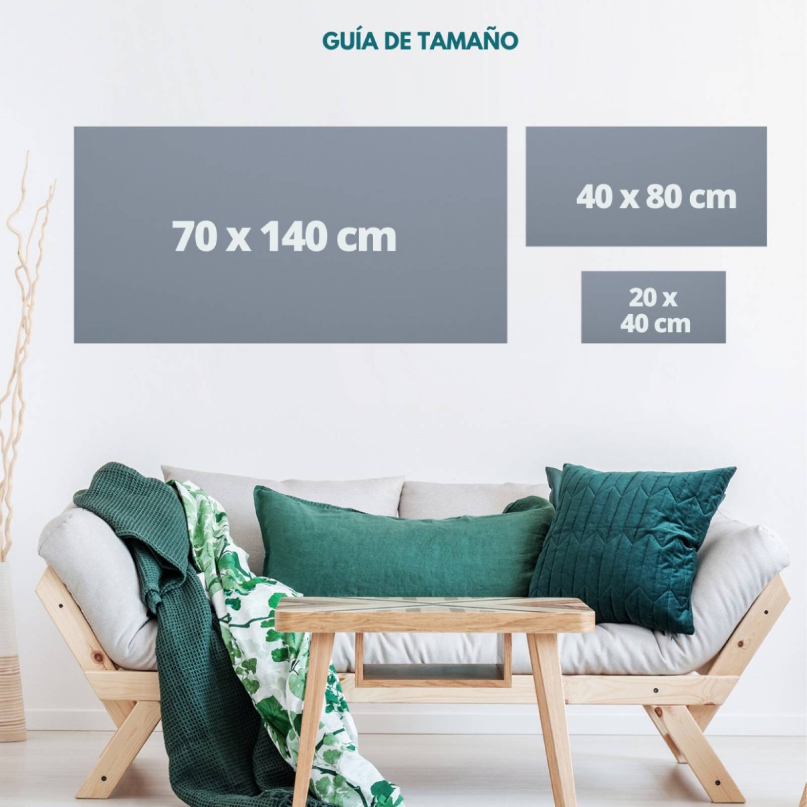 Cuadro Canva Decorativo Elotes 30X60 cm