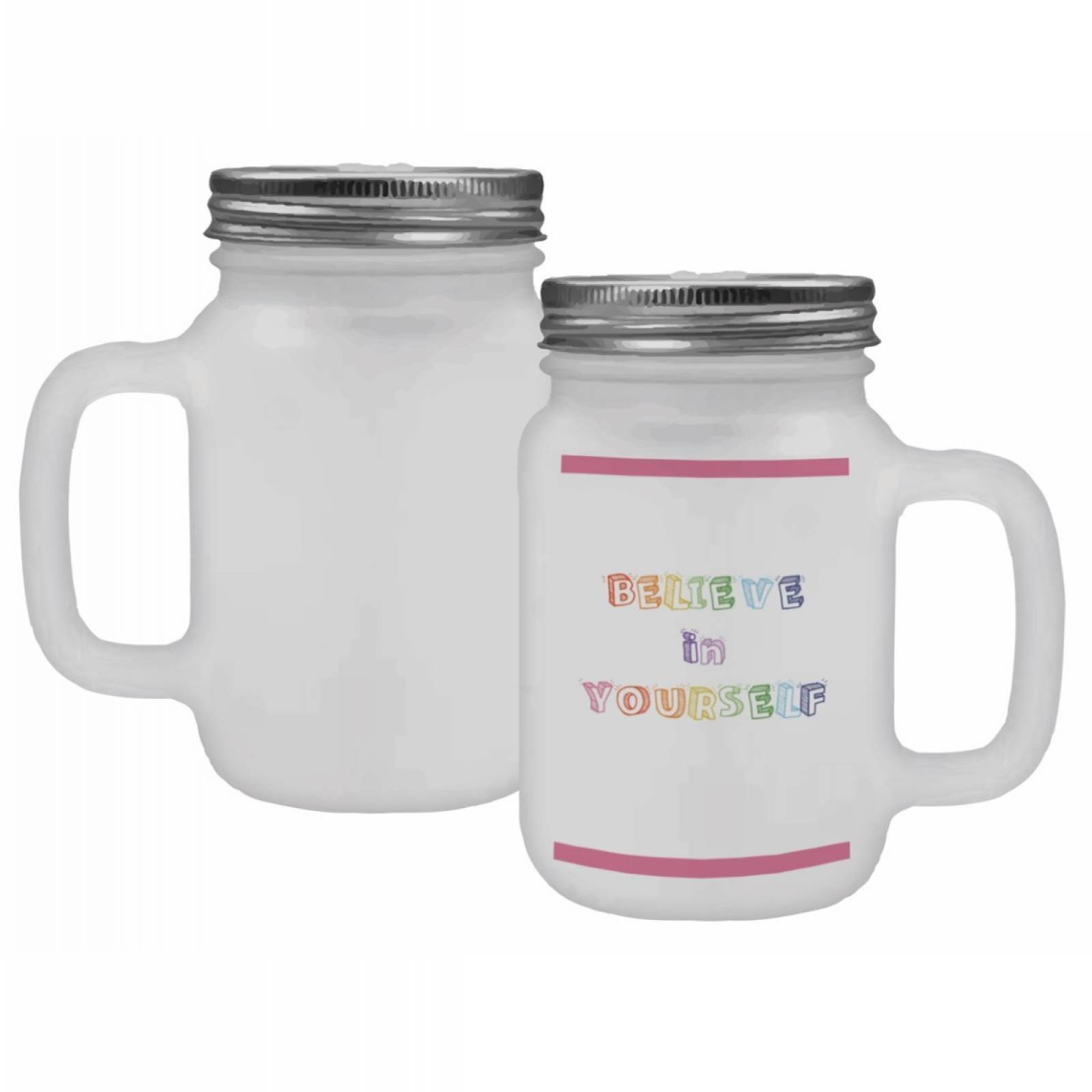 TARRO MASON PERSONALIZADO CREER 350 ML.