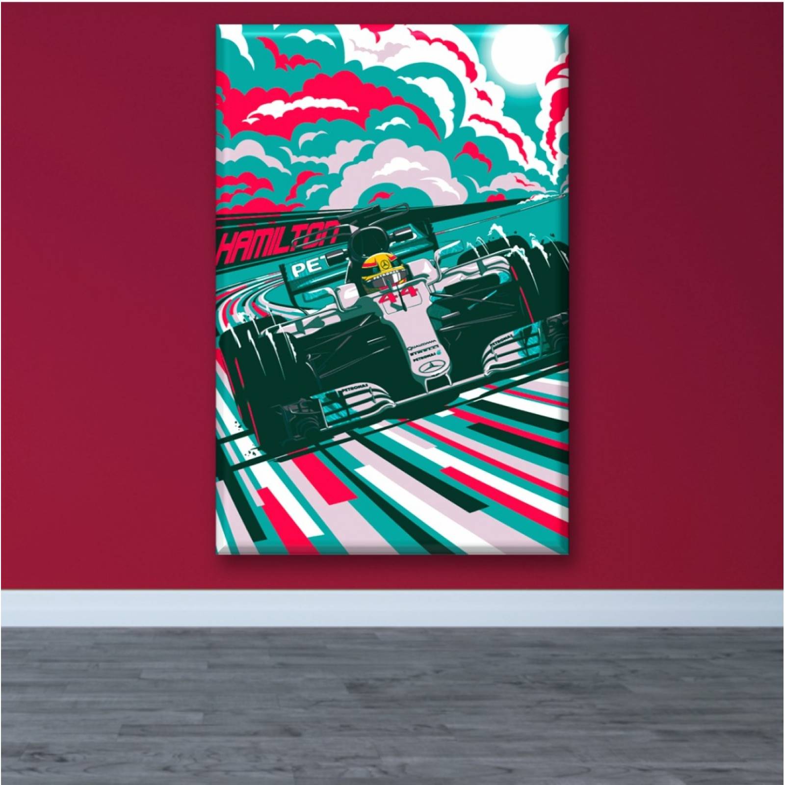 Cuadro Canva Decorativo F1 90X60 cm