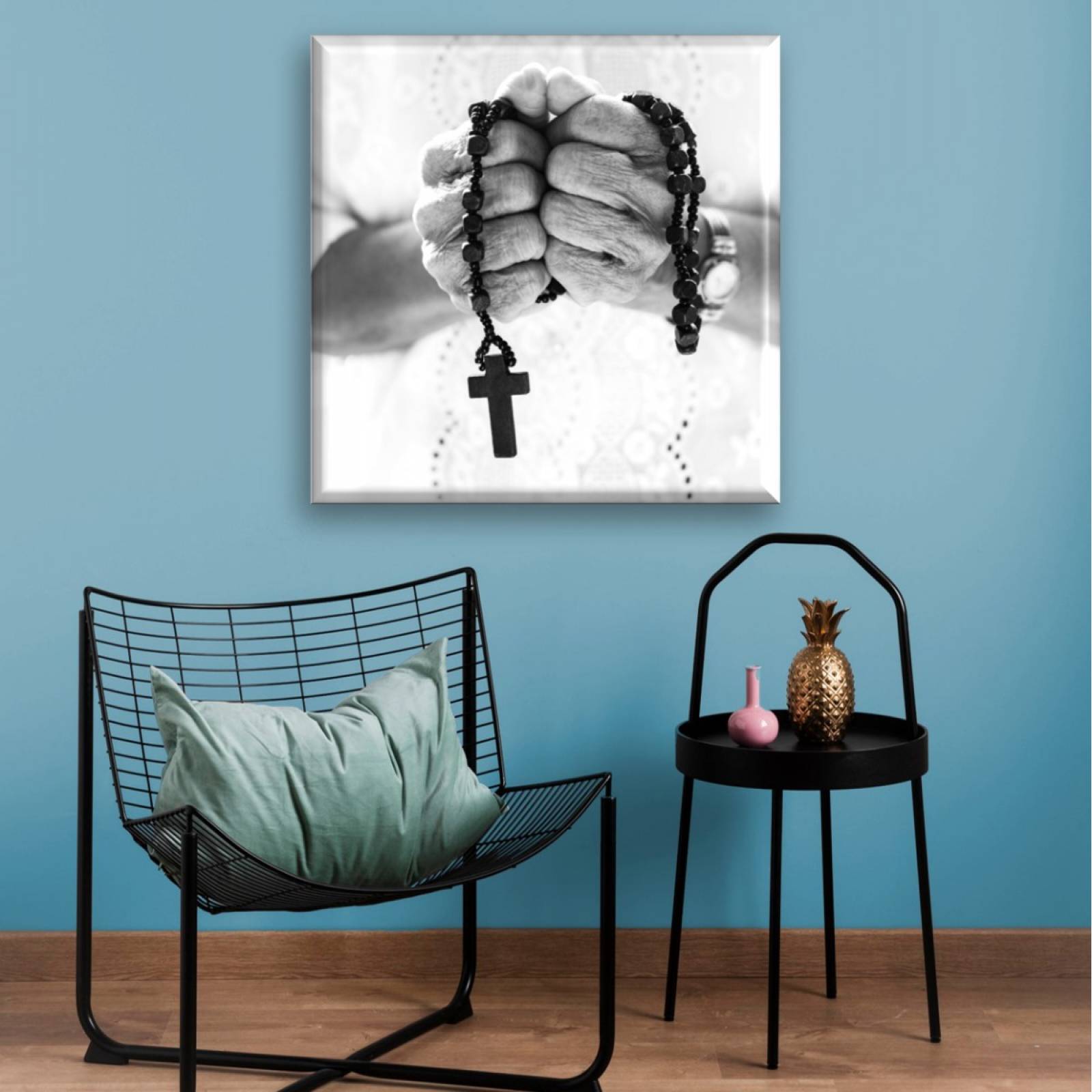 Cuadro Canva Decorativo Fe 40X40 cm