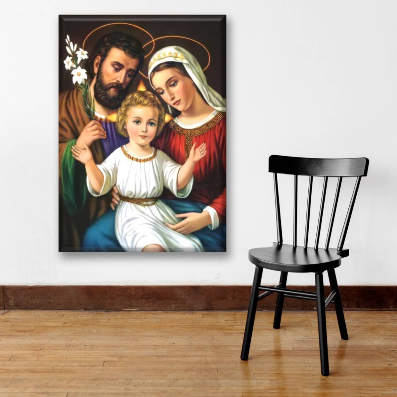 Cuadro Canva Decorativo Sagrada Familia De Nazaret 60X40 cm