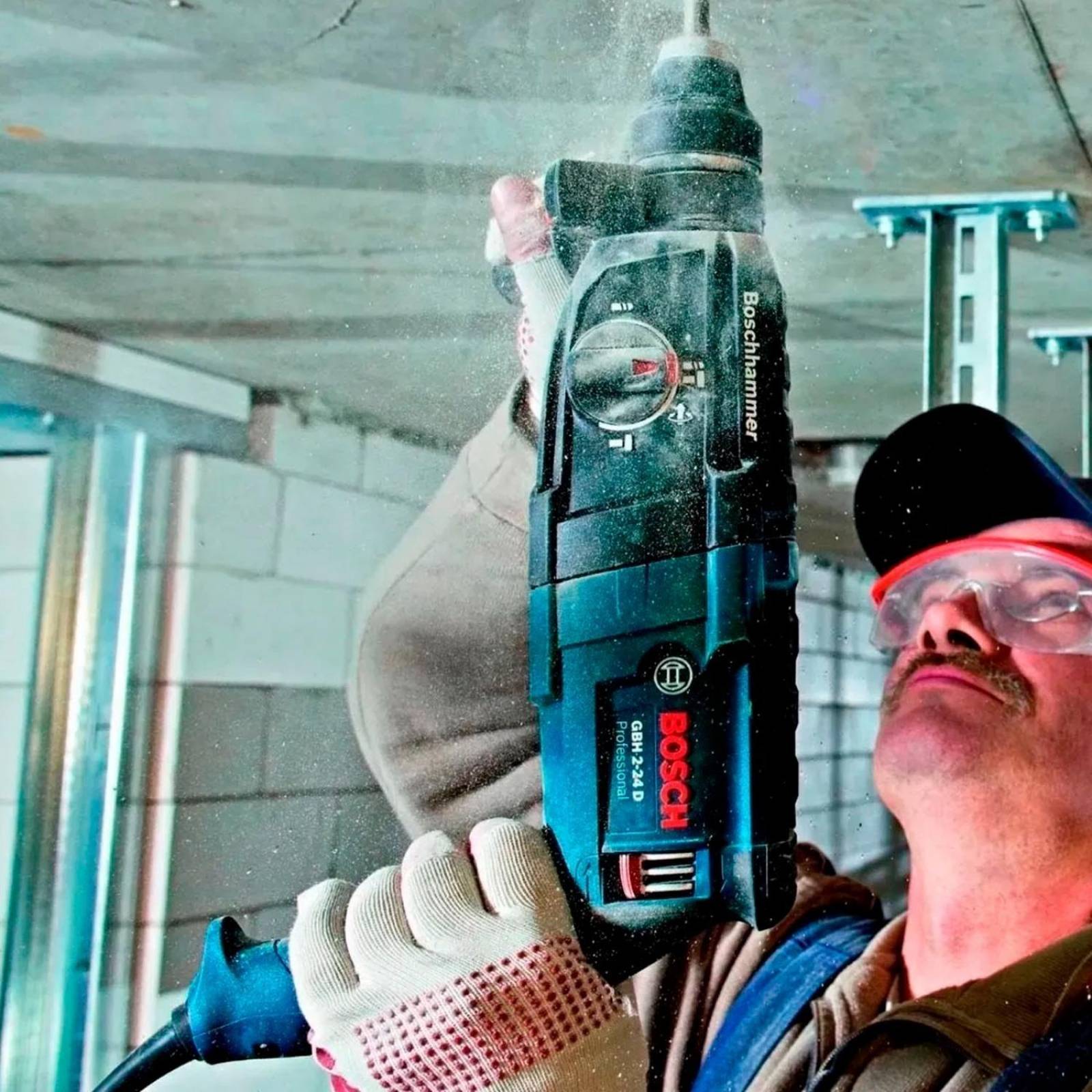 Rotomartillo Cincelador Bosch Sds Plus Gh 2-24 + Brocas