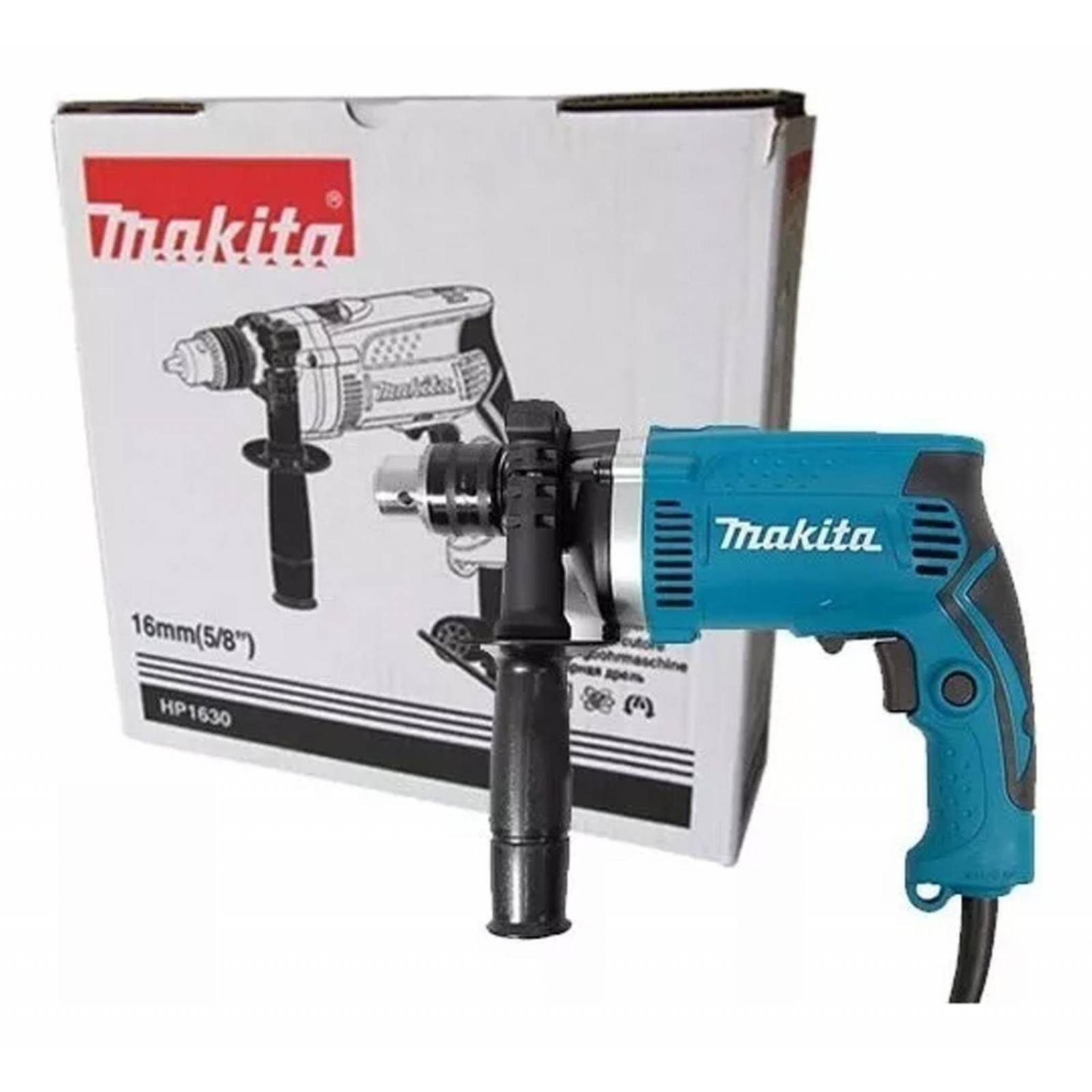 Rotomartillo Makita Hp1630 710w + Juego De 5 Brocas