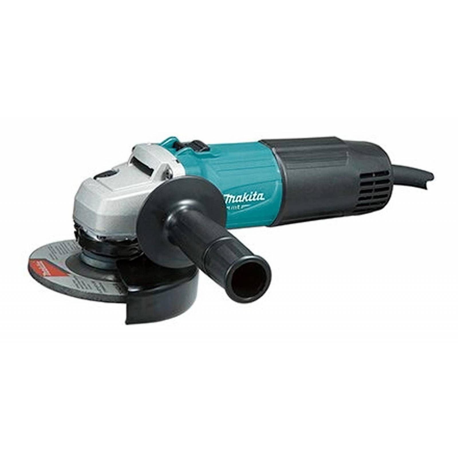 Miniesmeriladora 4 1/2 540w 12000rpm Makita M0901B con 4 discos 