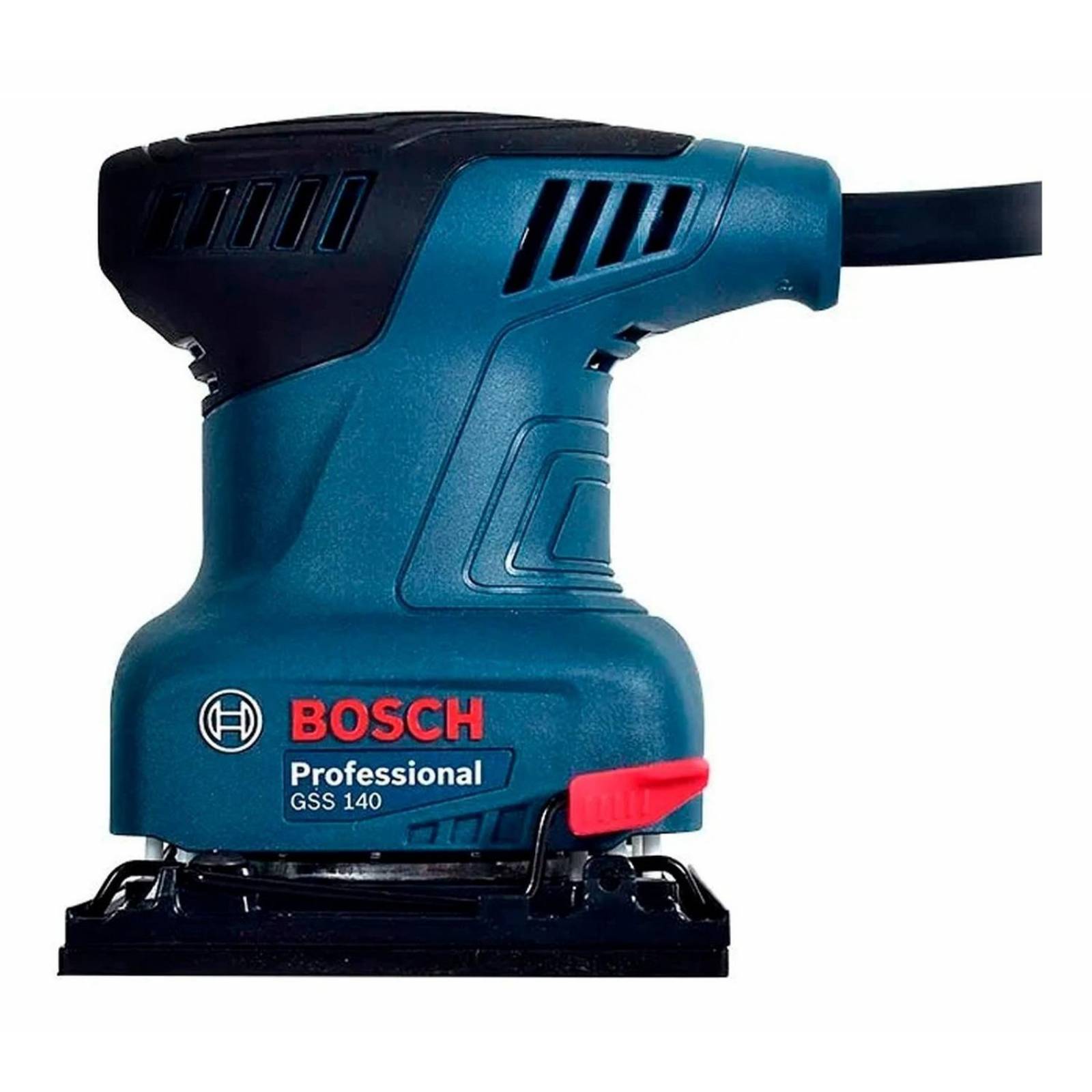 Lijadora Orbital 1/4 Hoja Con 3 Lijas 220 W, Bosch Gss 140