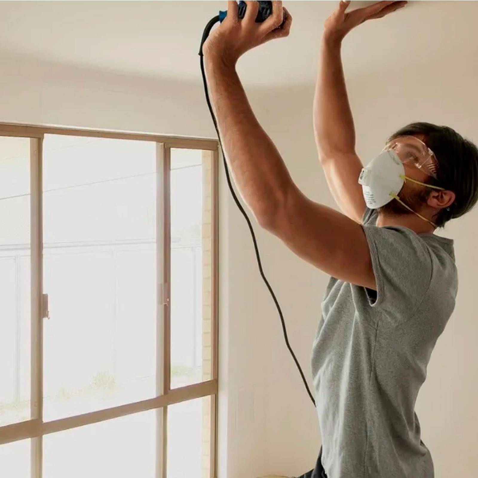 Lijadora Orbital 1/4 Hoja Con 3 Lijas 220 W, Bosch Gss 140