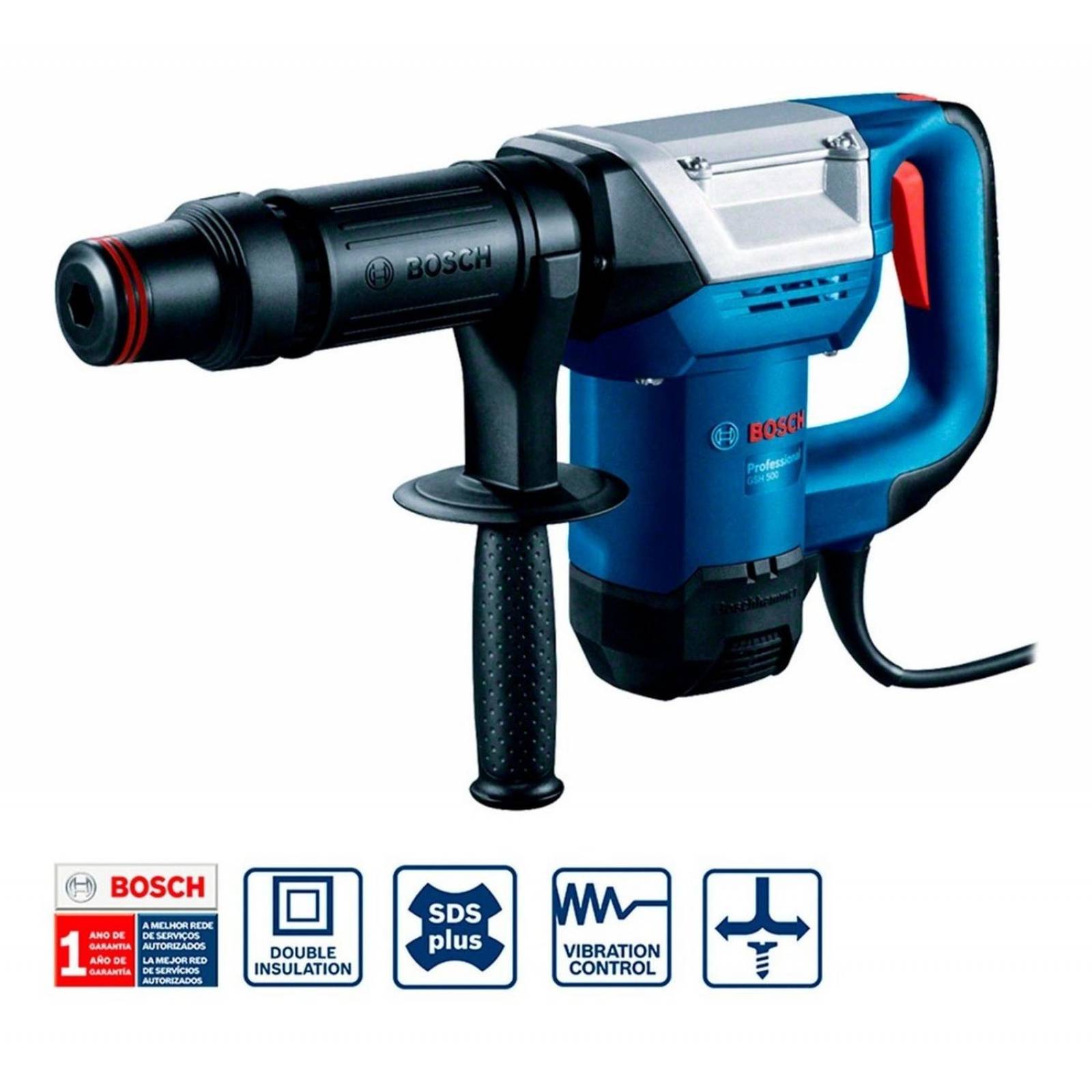 Martillo Demoledor Bosch Romper/ranurar Gsh 500 127v 5.7kg 