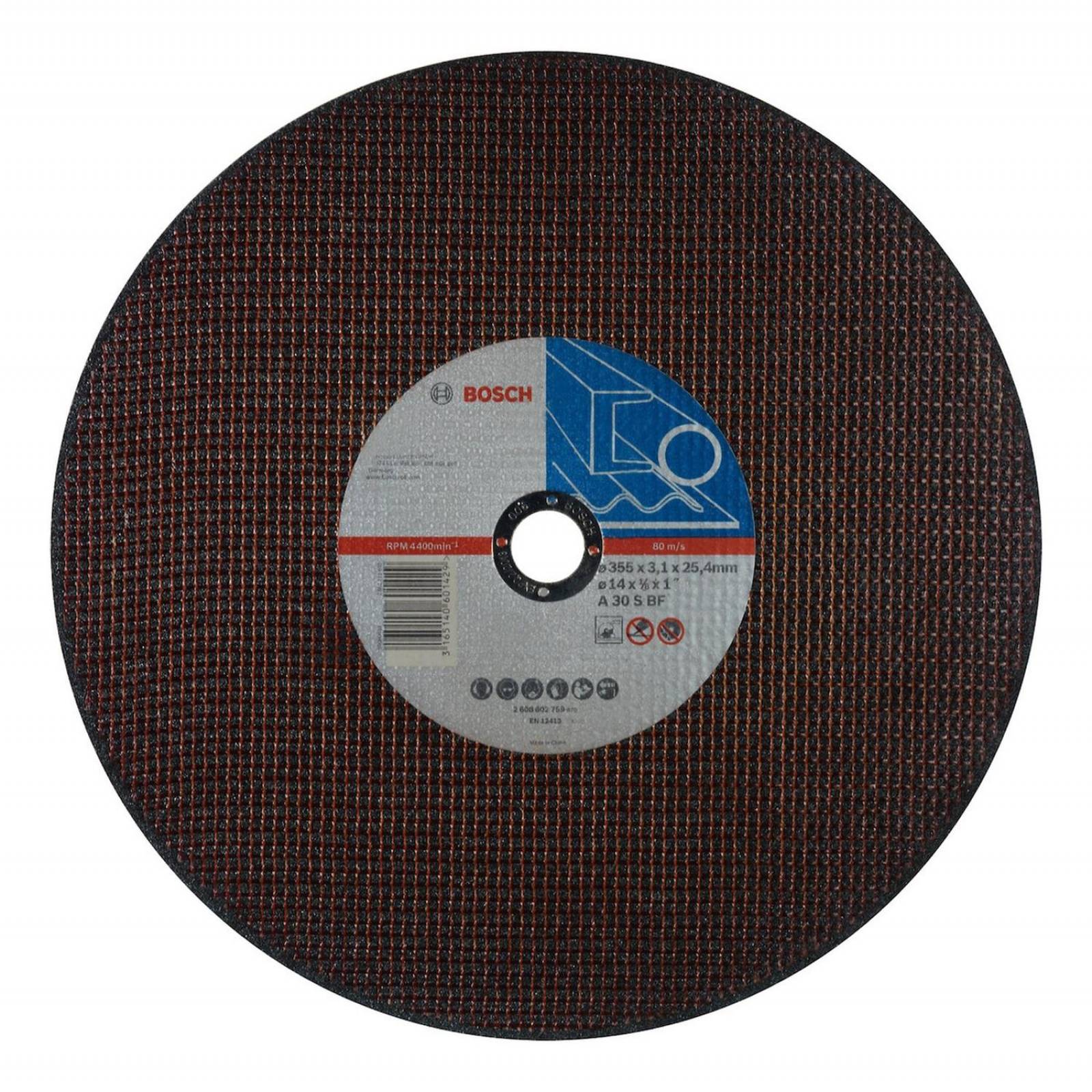 Disco Corte De Metal De 14 Bosch Doble Malla Pack 20 Piezas 