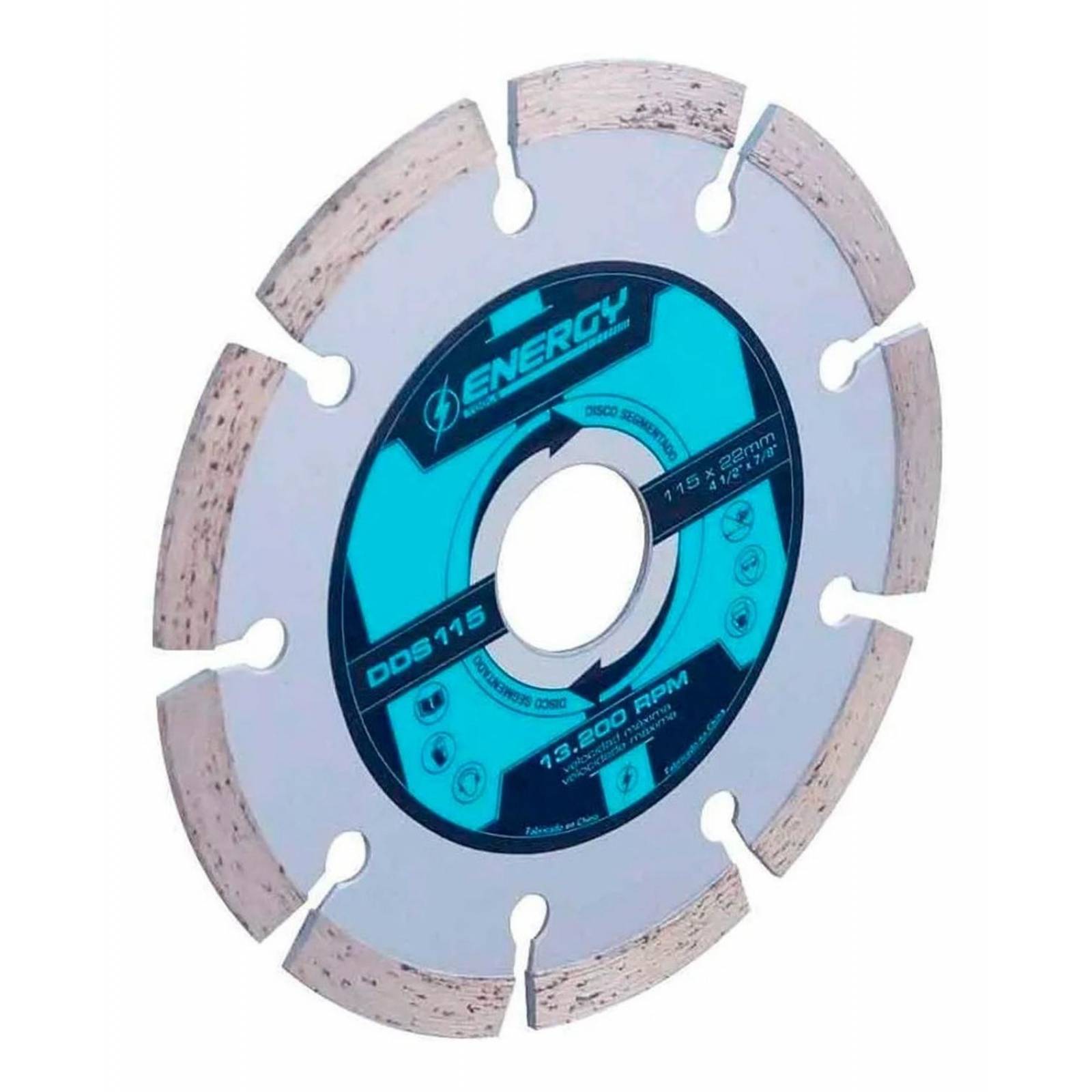 Disco De Corte Concreto Diamante Segmentado 4-1/2 