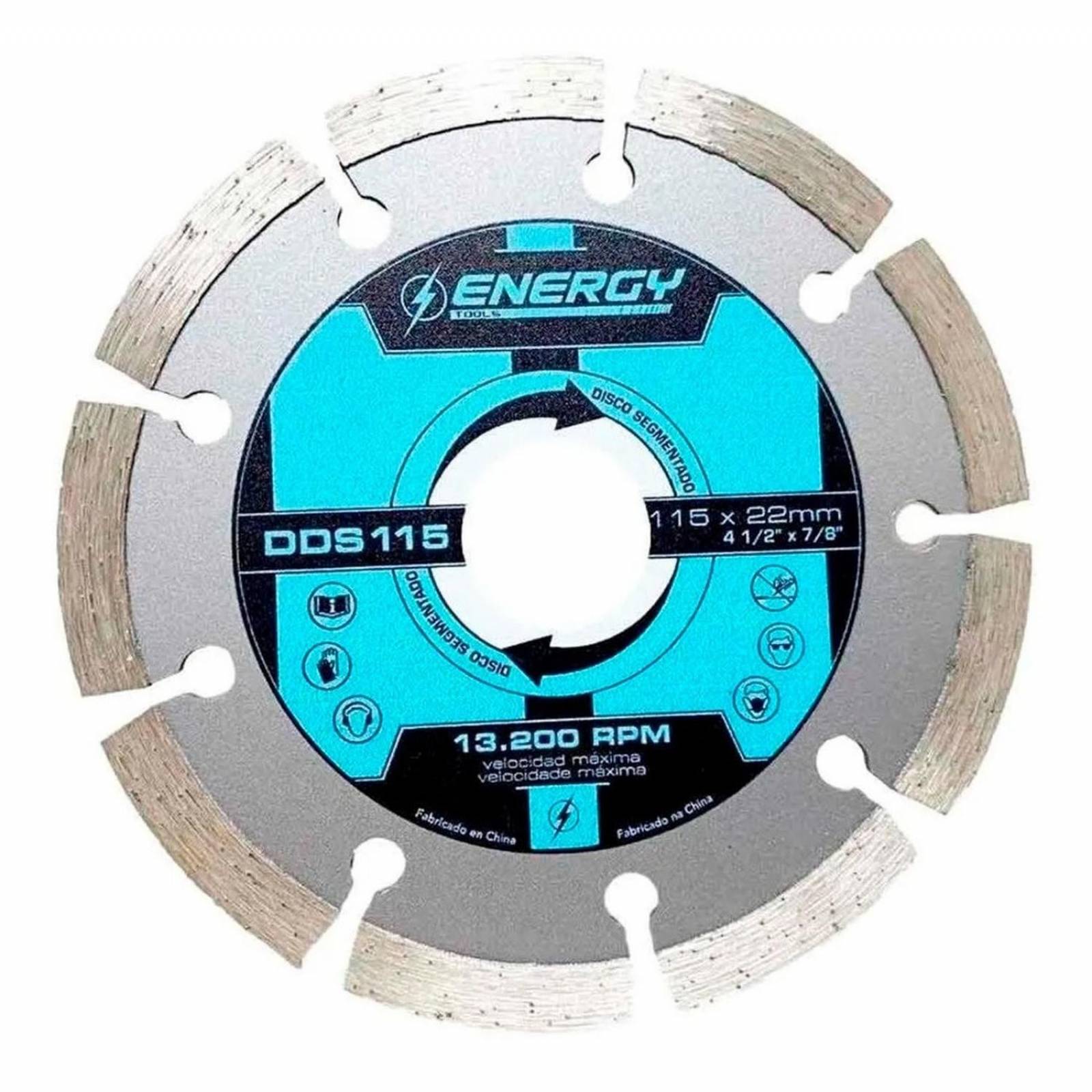 Disco De Corte Concreto Diamante Segmentado 4-1/2 