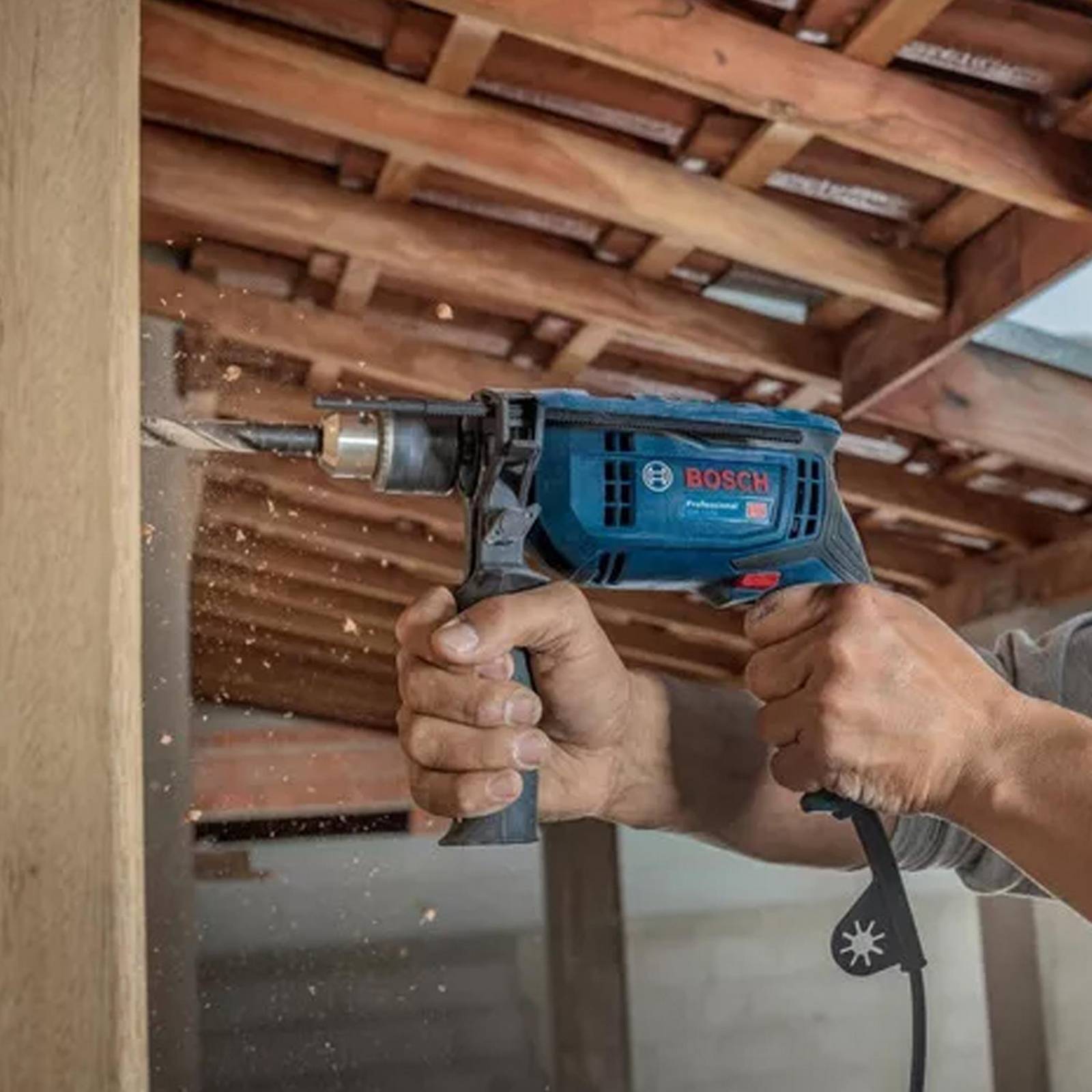 Rotomartillo Taladro Bosch GSB 13 RE 750w 115v + Accesorios 