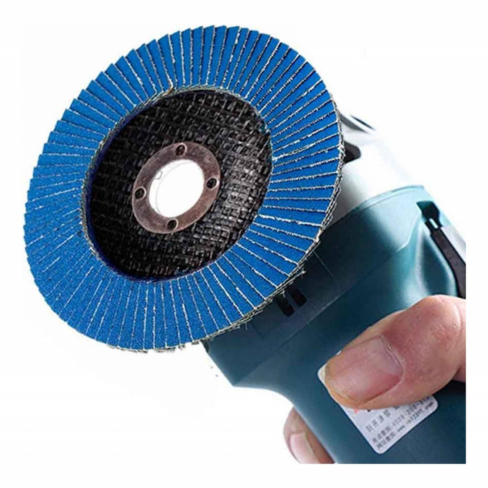 Disco Flap Laminado O. Zirconio 4-1/2 G-100 Alto Rendimiento 