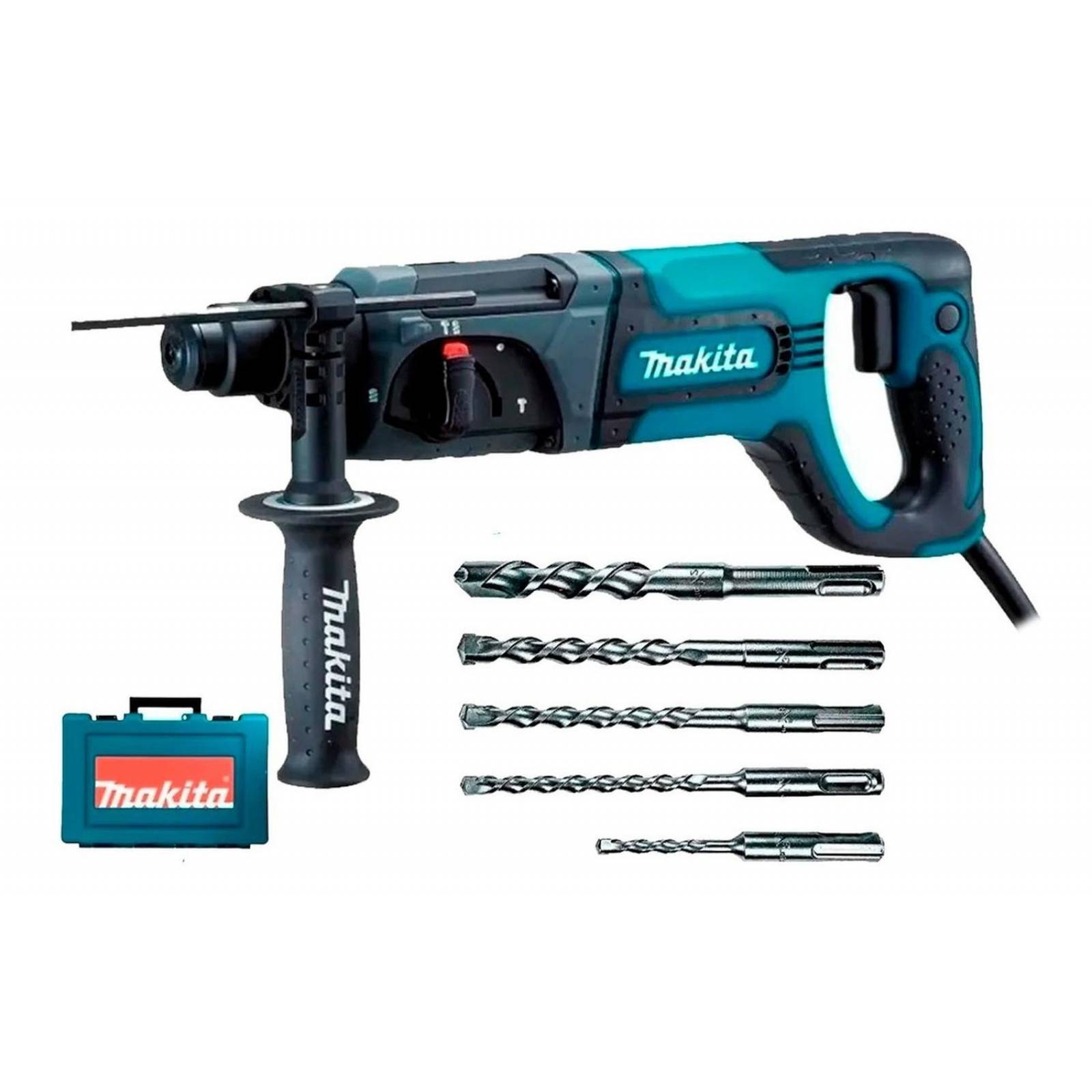 Rotomartillo Cincelador Sds Plus Makita Mod: Hr2475 + Brocas 