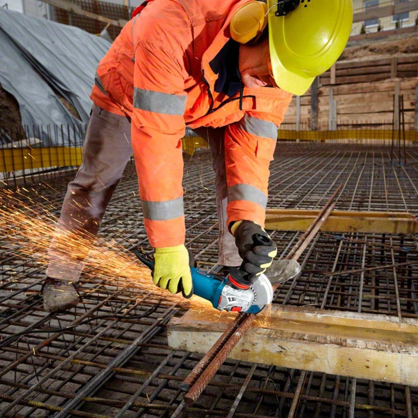 Miniesmeriladora Bosch, 1560 W. Velocidad Variable 115v. 