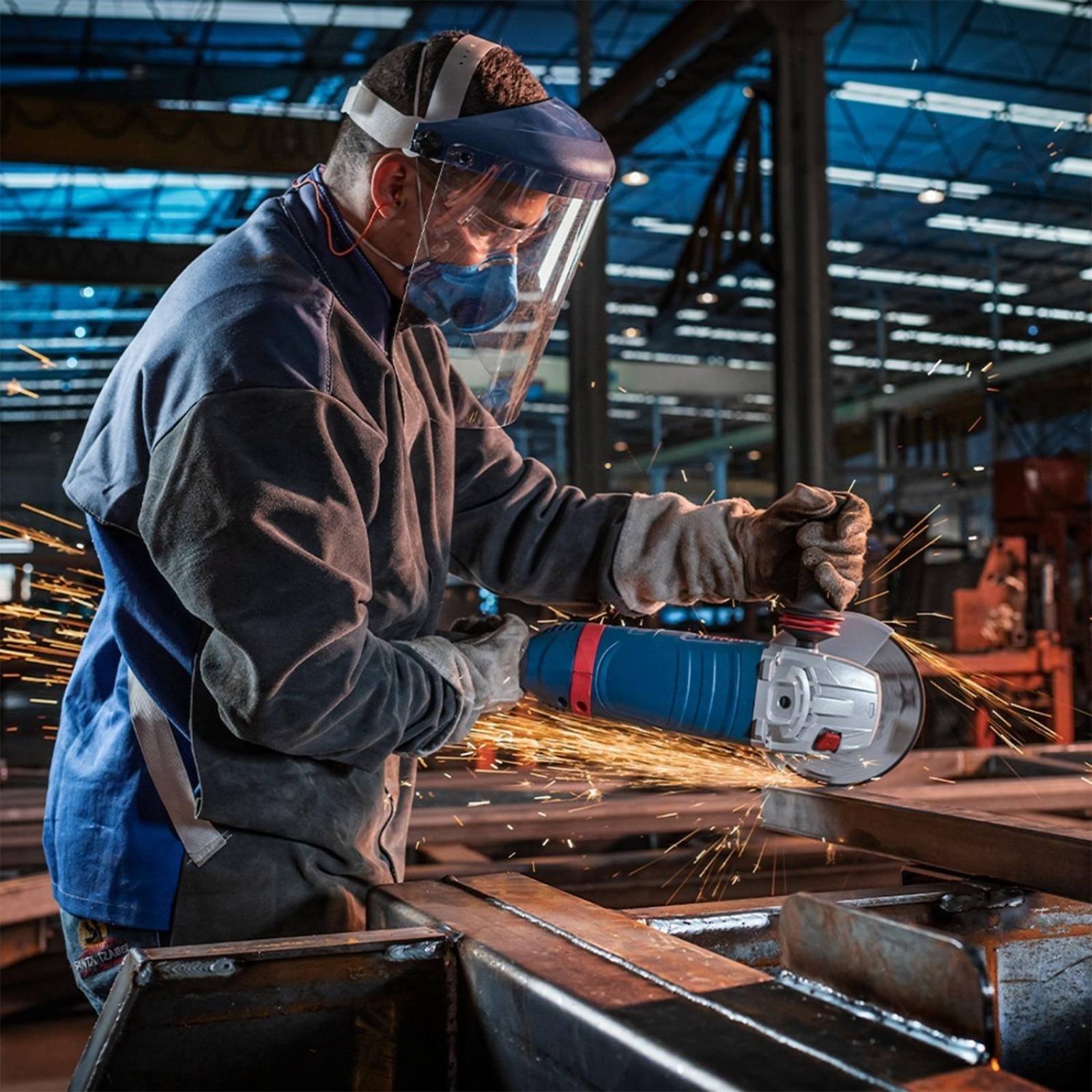 Esmeriladora Angular 9 Pulgadas, Bosch, 2500 W, 220v. 