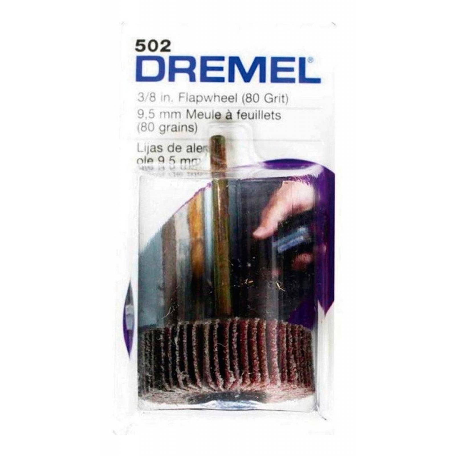 Rueda Aleta 3/8 80 Granos Marca/dremel Mod/2615000502 