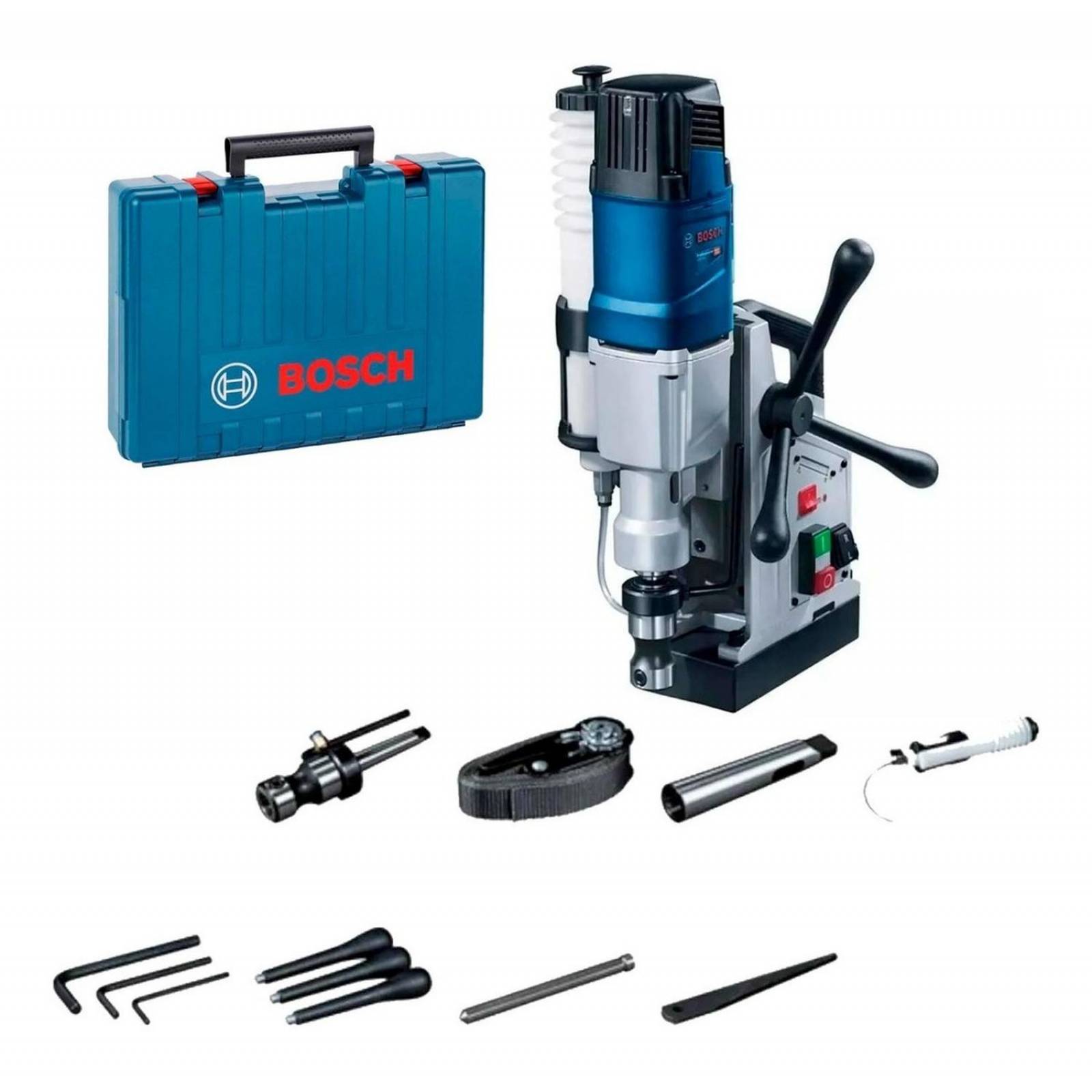 Taladro Magnético Bosch 1200w Con Base