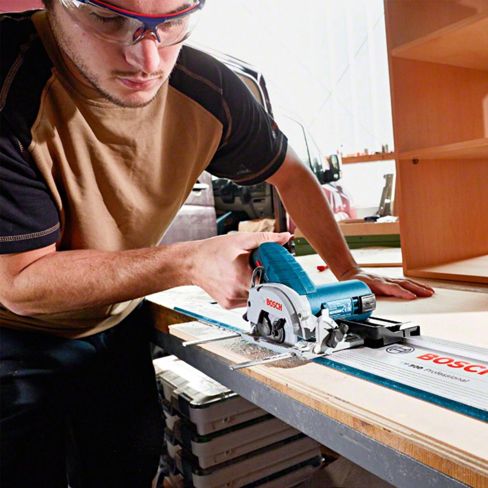 Sierra Circular Profesional Gks 12v-26 De 3.5 Bosch 