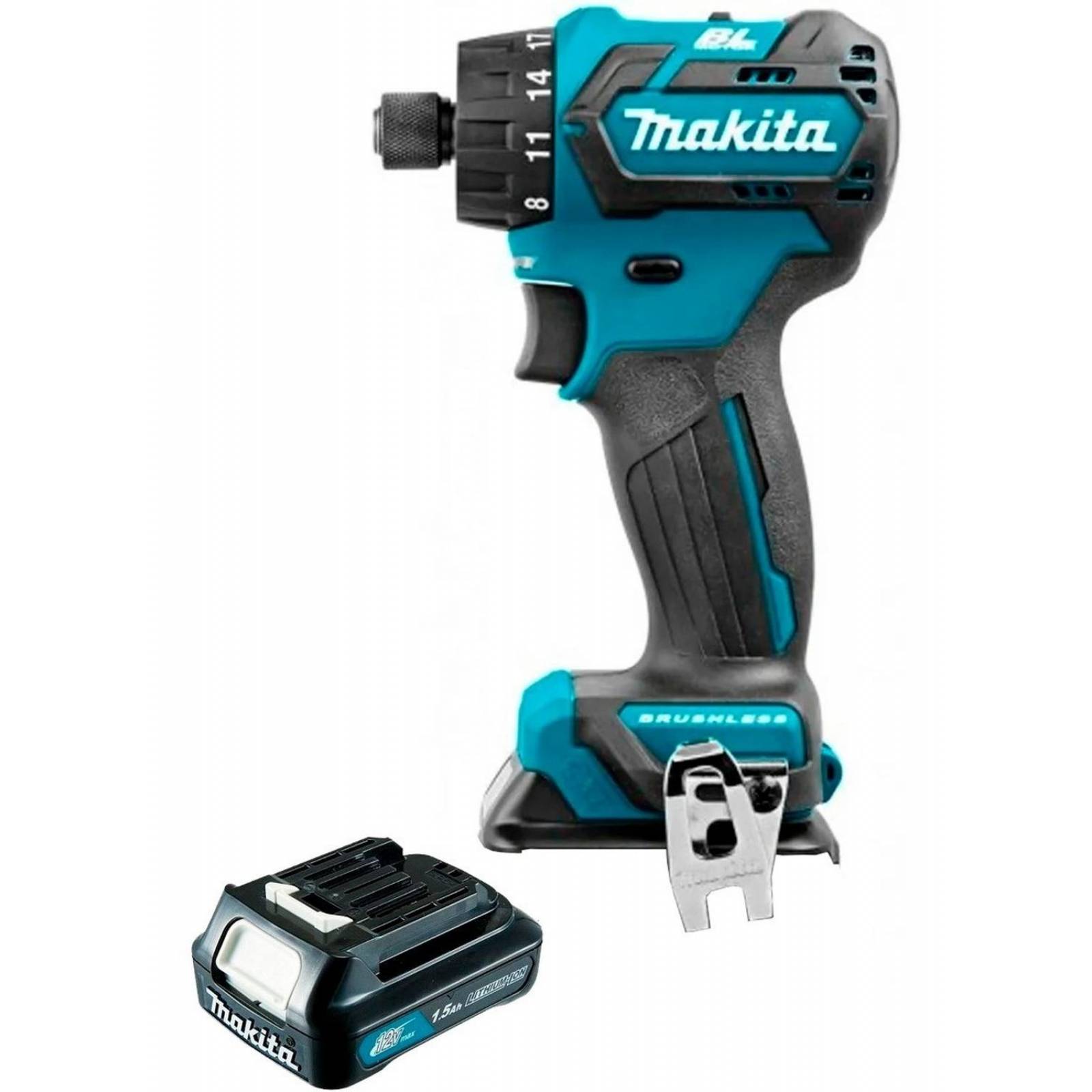 Atornillador Taladro Makita 12 V 1 Bateria