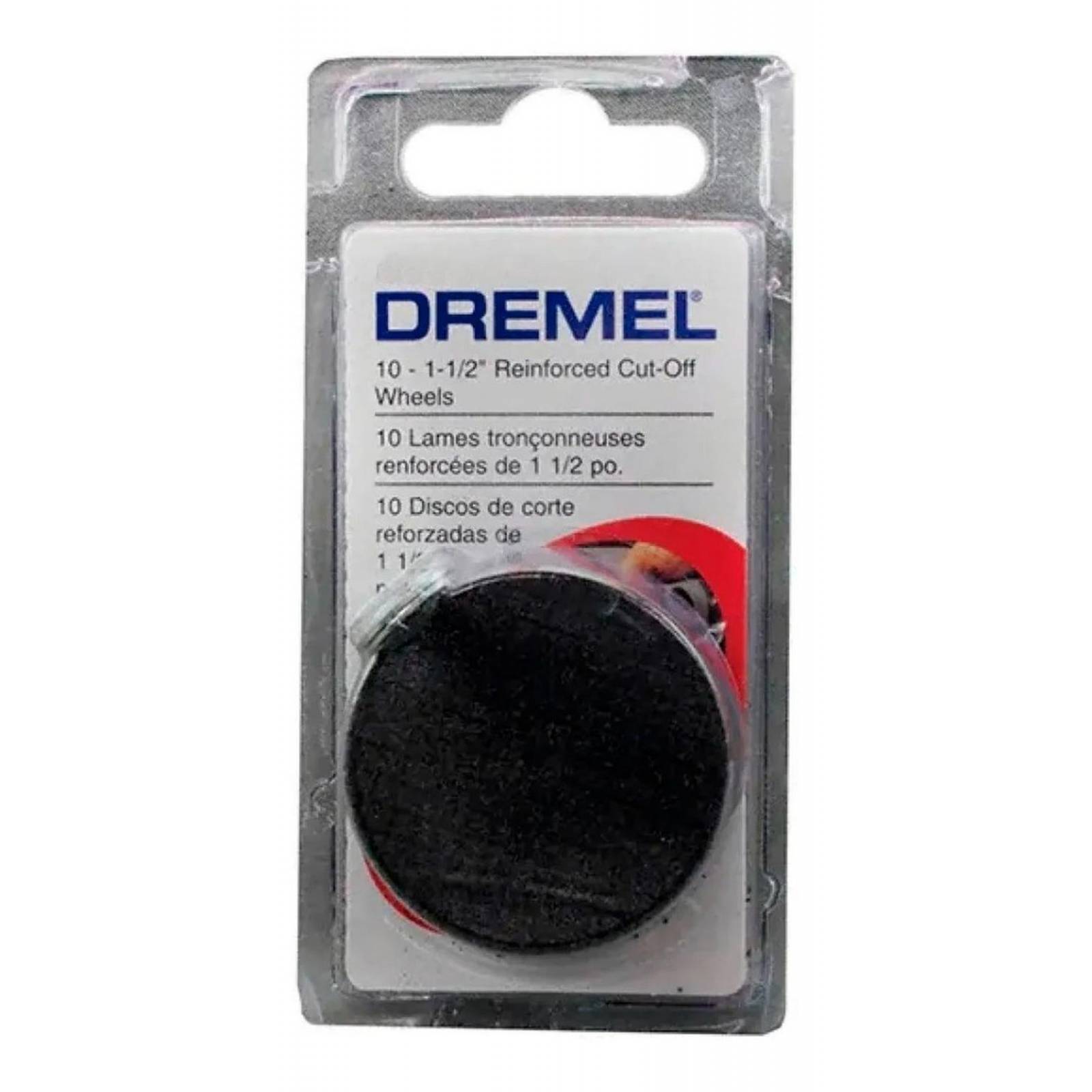 Disco De Corte Dremel 456 Ref 1 1/2 Paq. Con 10 Discos 