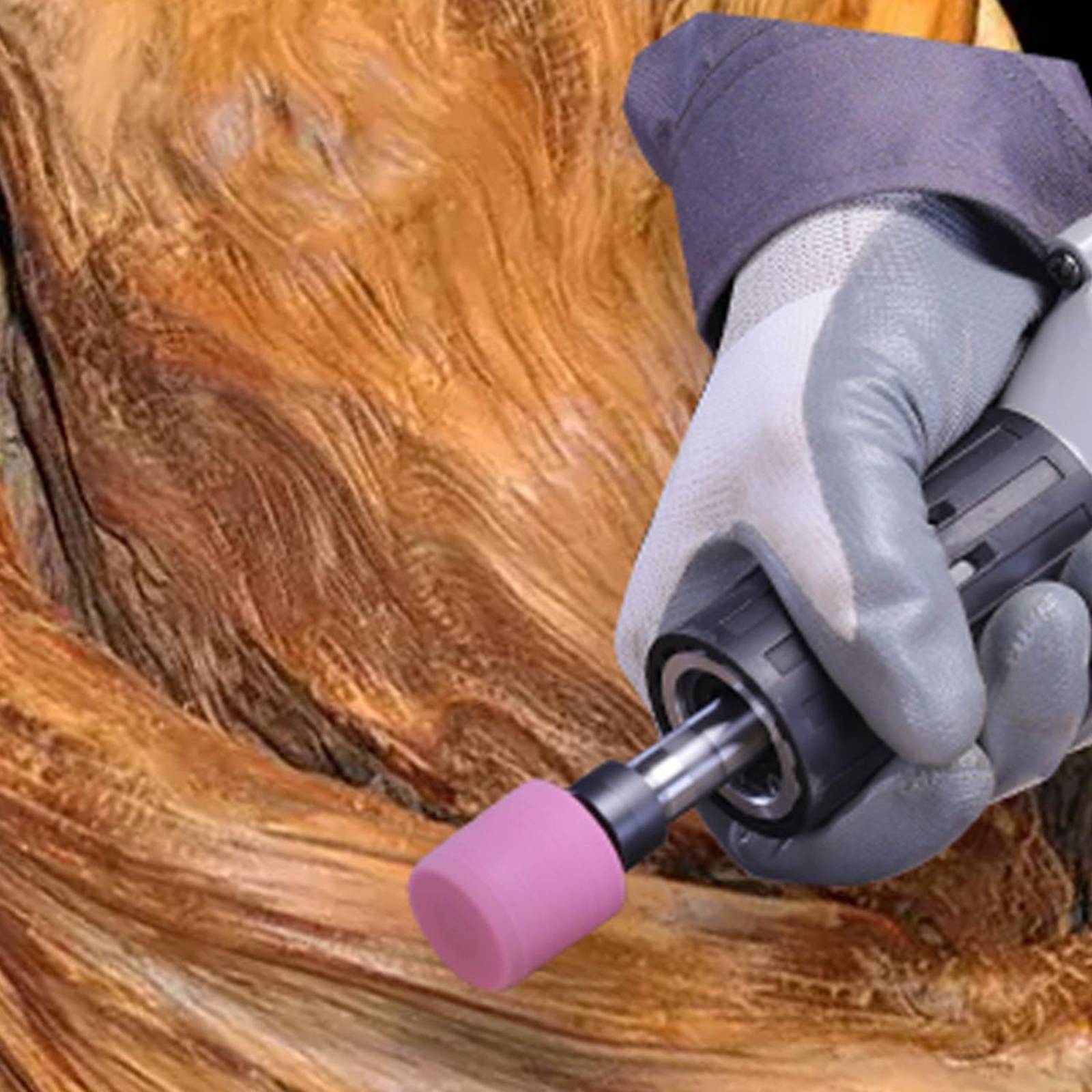 Miniesmeril Makita M0901B 540W + rectificadora industrial DC 