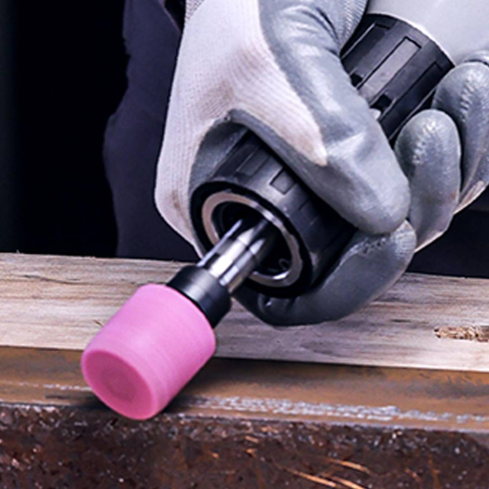 Miniesmeril Makita M0901B 540W + rectificadora industrial DC 